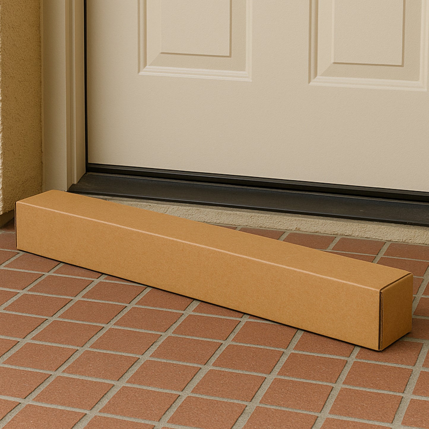 Heavy Duty Brown Packaging Box for Shipping & Storage - 54x10x5 cm, 1 Pc