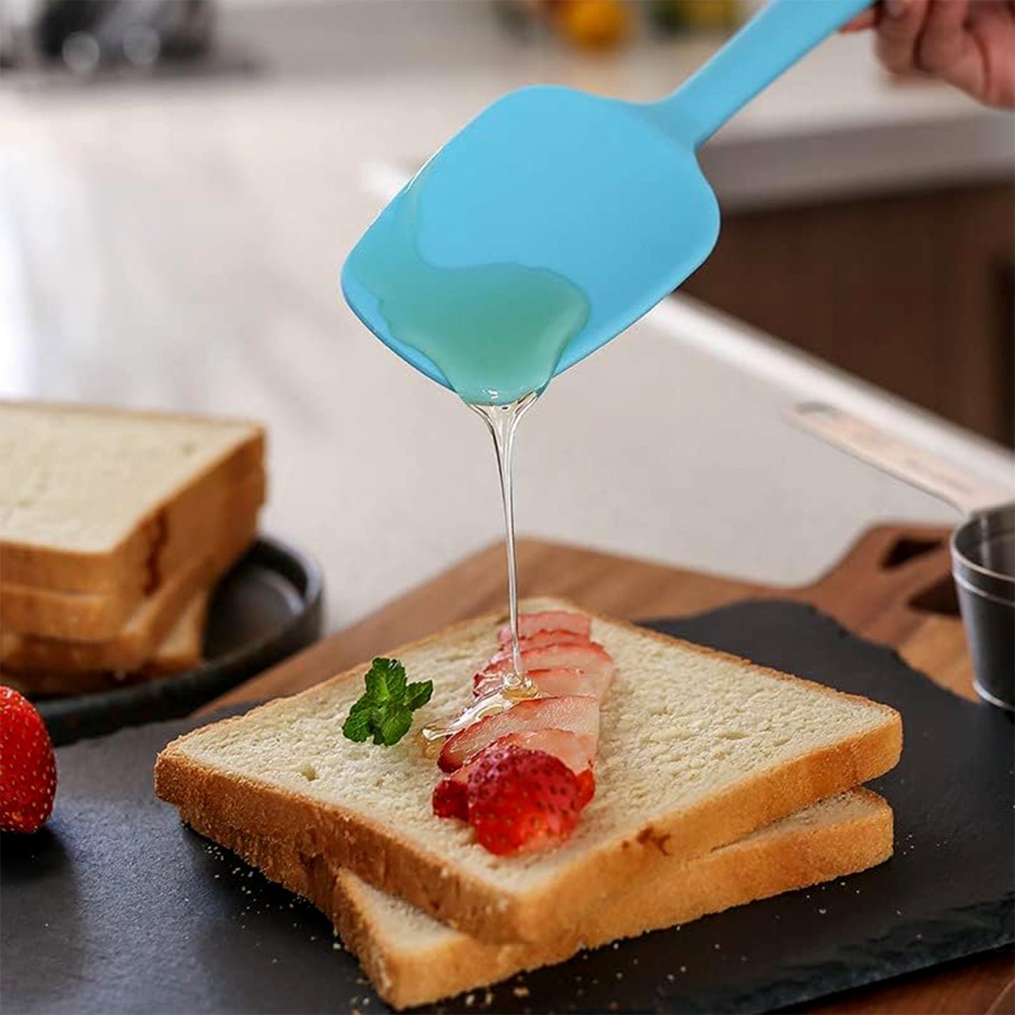 Silicone Spatula for Baking and Cooking (1 Pc)