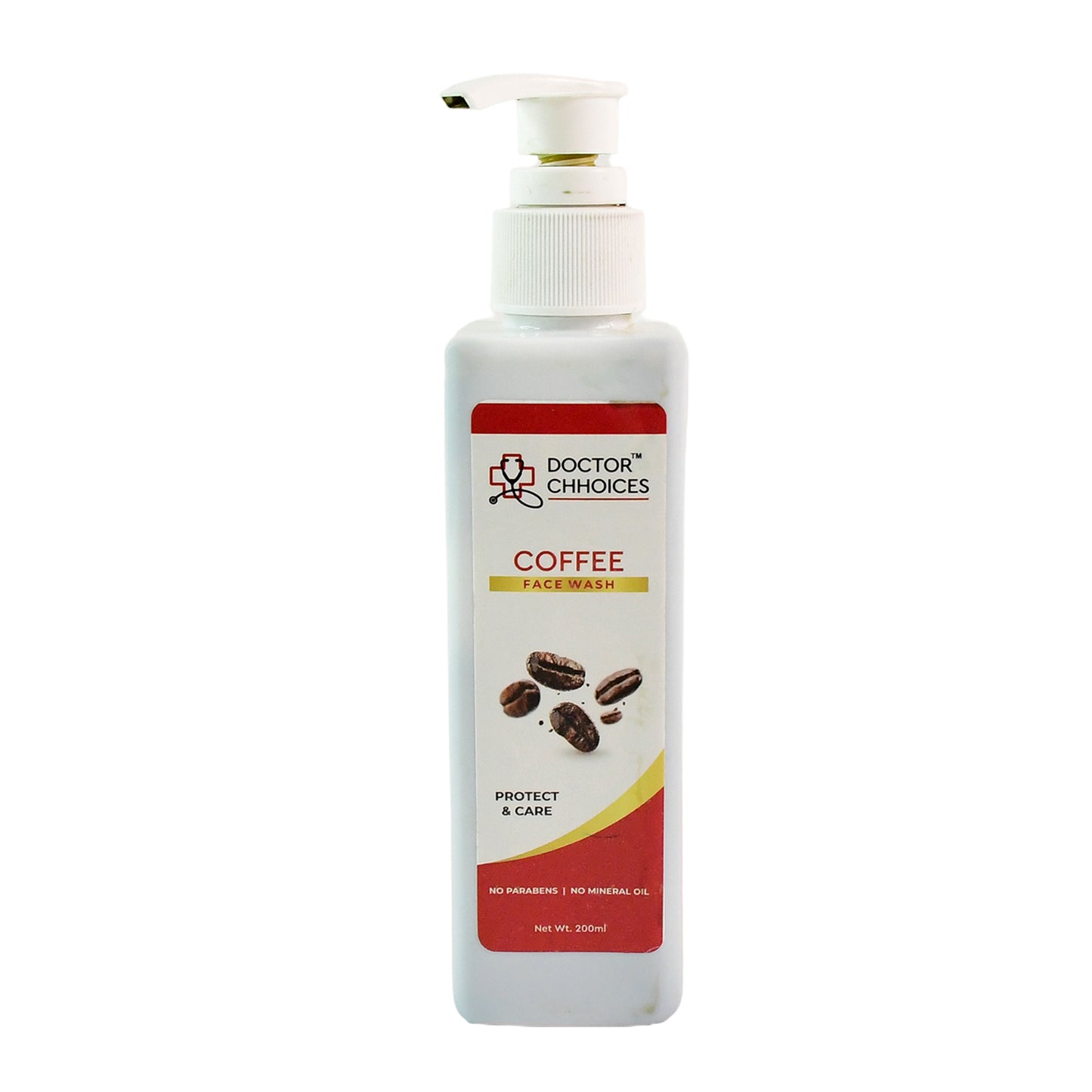 Doctor Chhoices Coffee Face Wash 200ml for Deep Cleansing & Tan Removal
