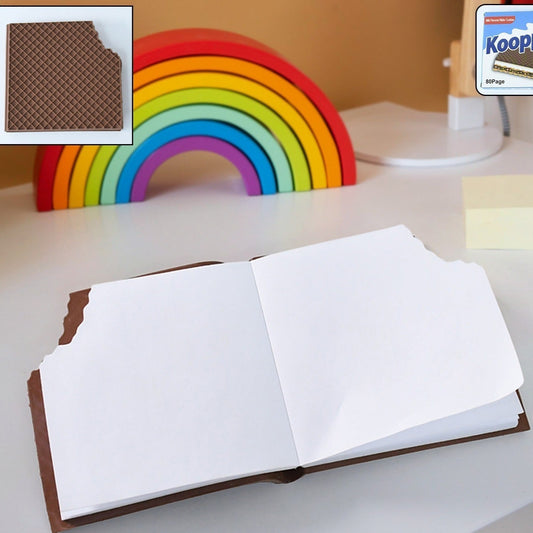 Chocolate Dairy Notebooks Original Chocolate Smell  Writing Practice Book Early Learning Copybook Premium Chocolate Book ( 1pc Book ) - Happy Price - Image 1