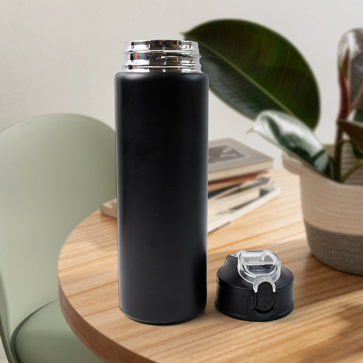 Stainless Steel Sports Water Bottle (Approx 500ml) - Happy Price - Image 4