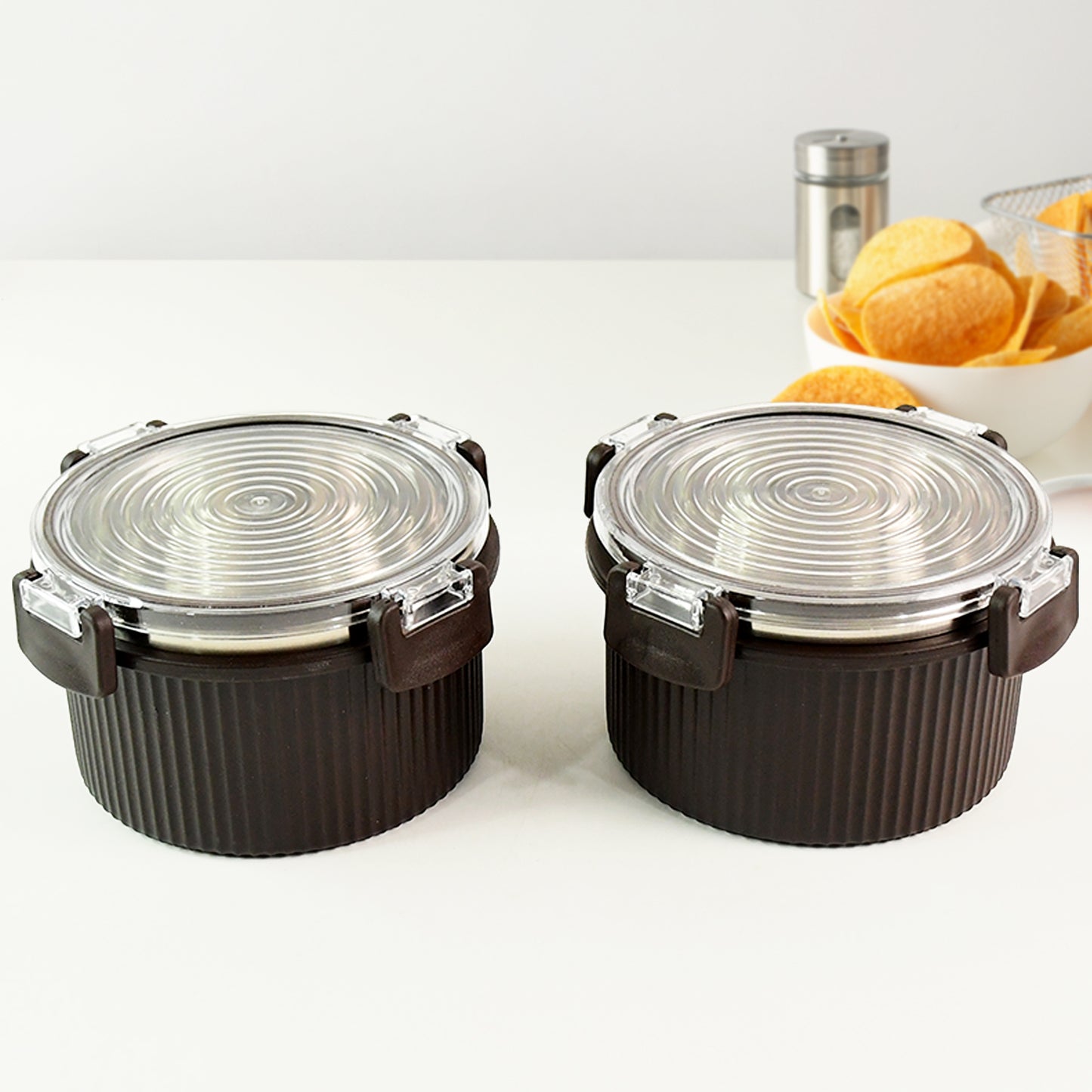 Apex Rustic Jar Set  2 Pcs 450ml Each Approx - Happy Price - Image 2