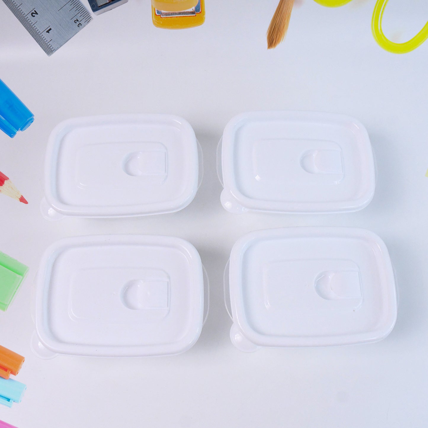 Food Storage Containers-microwave (4 Pc400ml) - Happy Price - Image 3