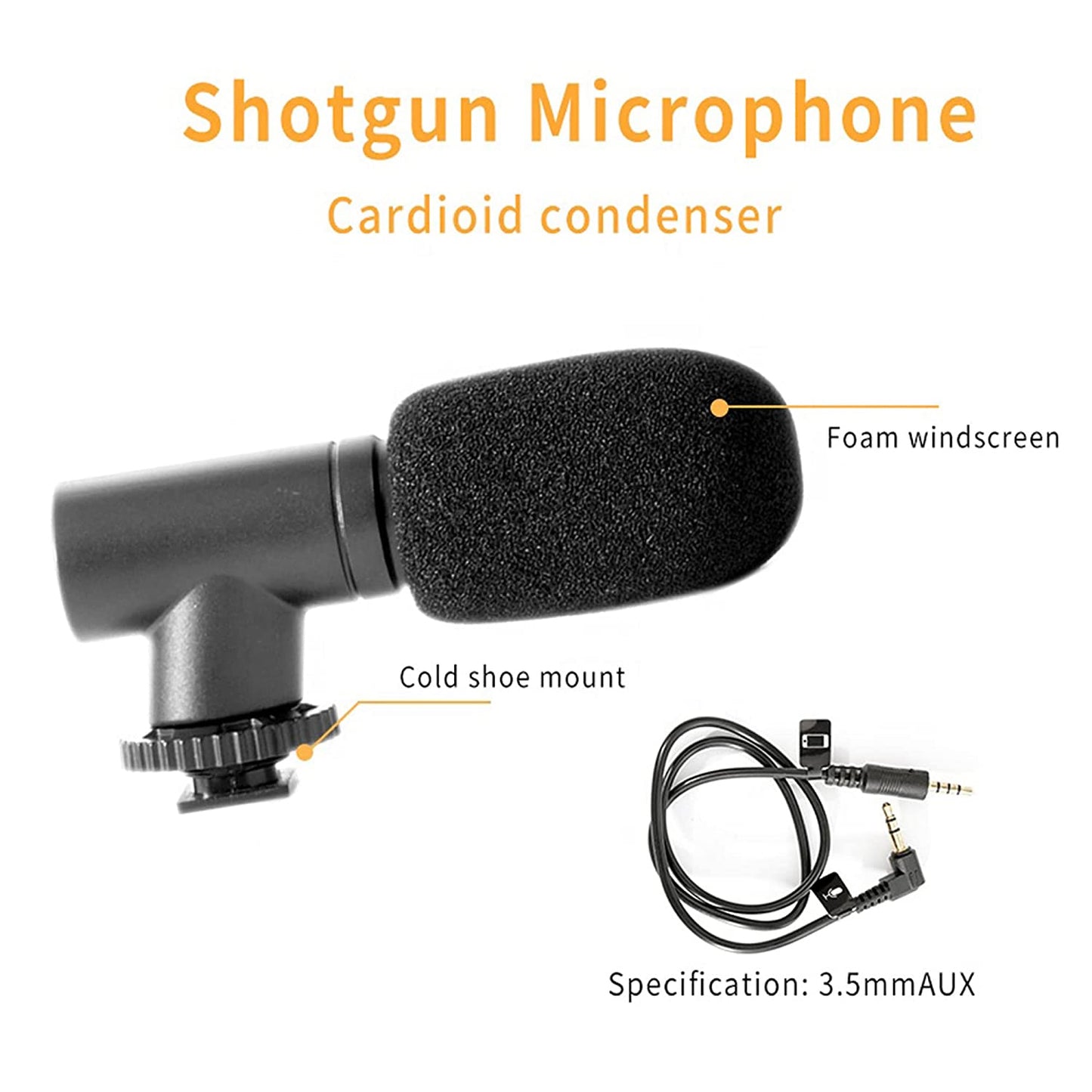 Vlogging Kit For Video Making With Mic Mini Tripod Stand Led Light  Phone Holder Clip For Making Videos - Happy Price - Image 7