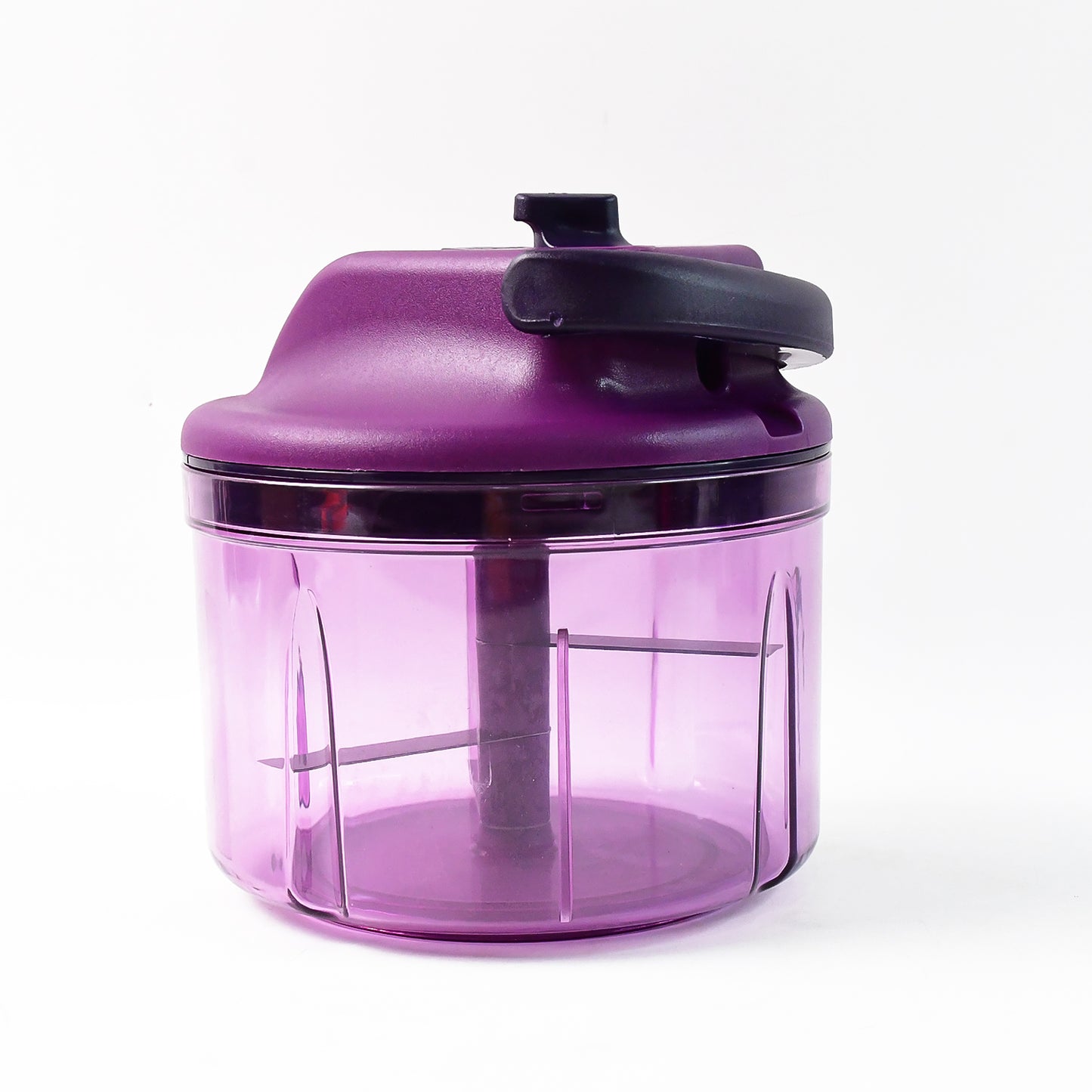 Manual Vegetable Chopper with 1000 ML Capacity & Stainless Steel Blades - Happy Price - Image 2