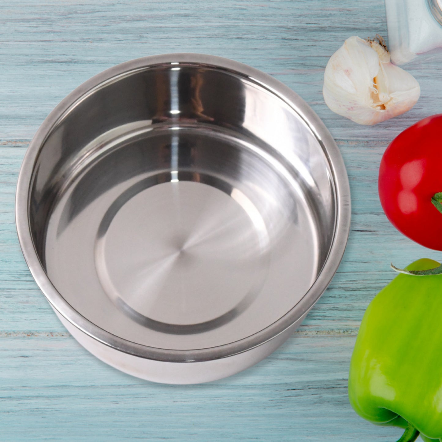 Stainless Steel Table Small Dish Bowl Plate Set For Side Dish Sauce  (1 Pc) - Happy Price - Image 3