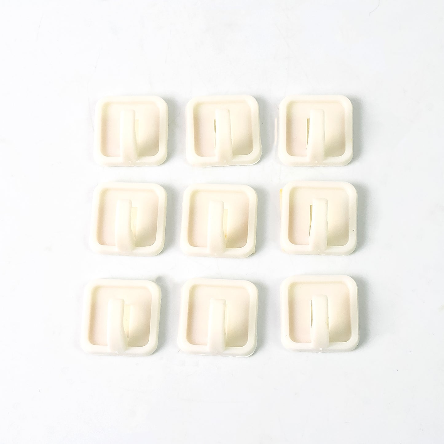 Adhesive Hooks For Wall Hanging Clothes Strong Adhesive Hooks (9 Pcs Set) - Happy Price - Image 6
