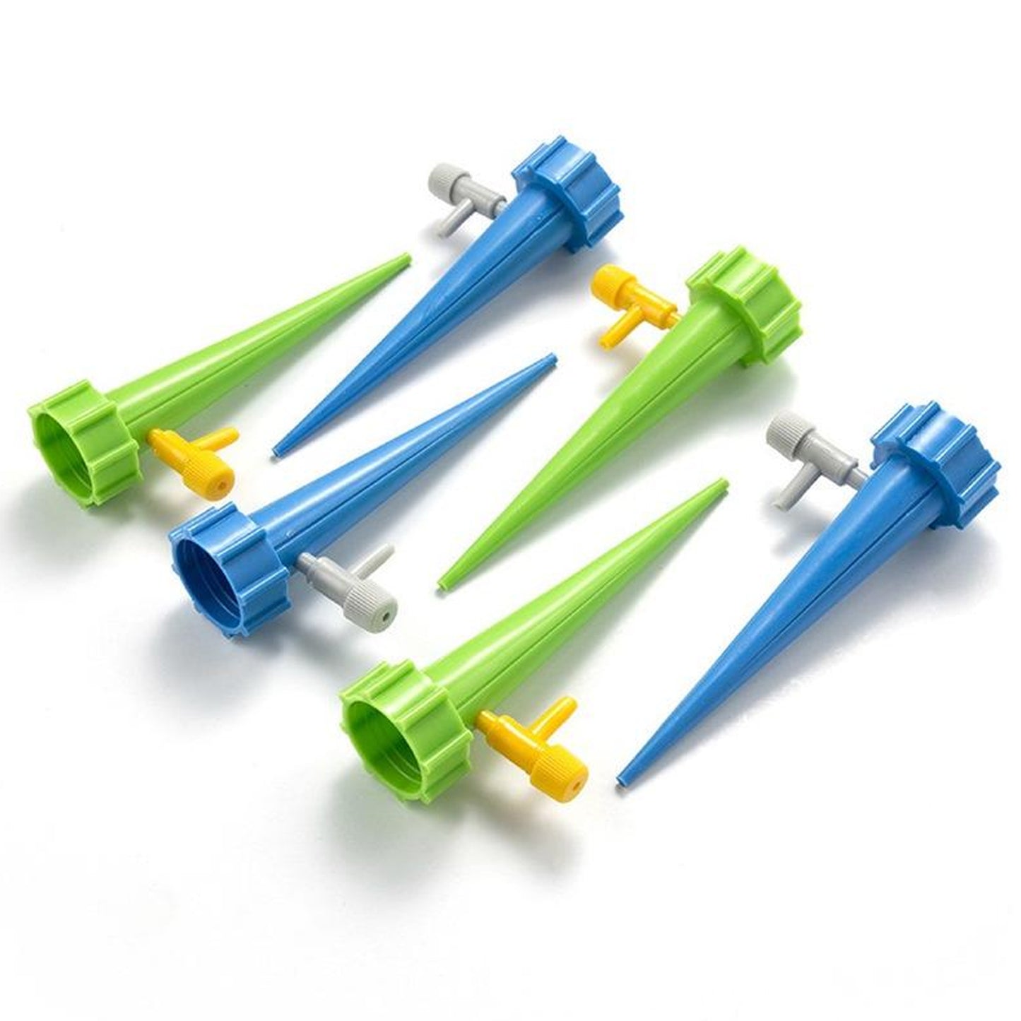 Plant Watering Spikes Self Watering Spikes Water Dripper For Plants Adjustable Plant Watering Devices With Slow Release Control Valve Switch (1pc) - Happy Price - Image 4