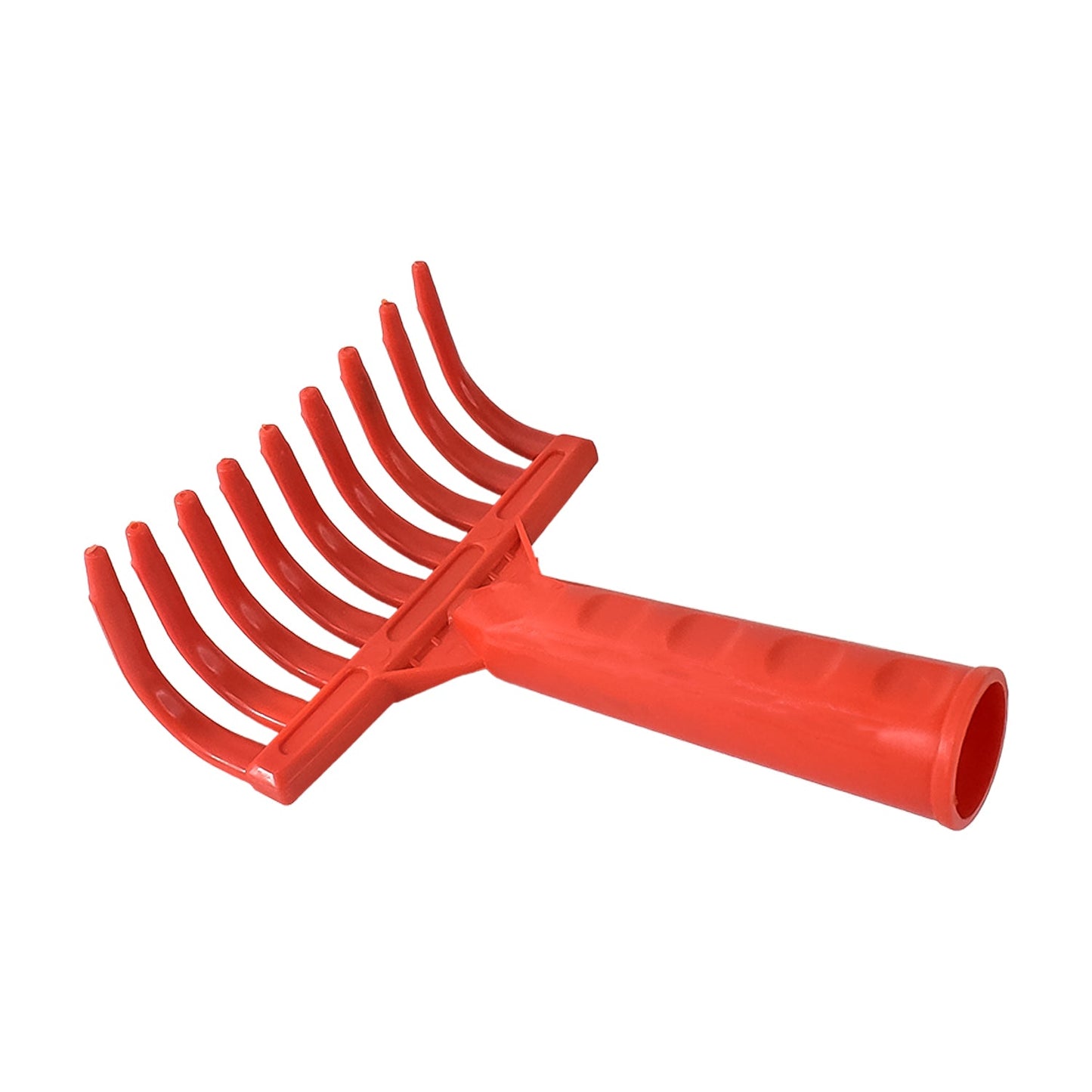 Heavy Duty Plastic Garden Hand Rake  9-tooth Cultivator Tool (1 Pc) - Happy Price - Image 2