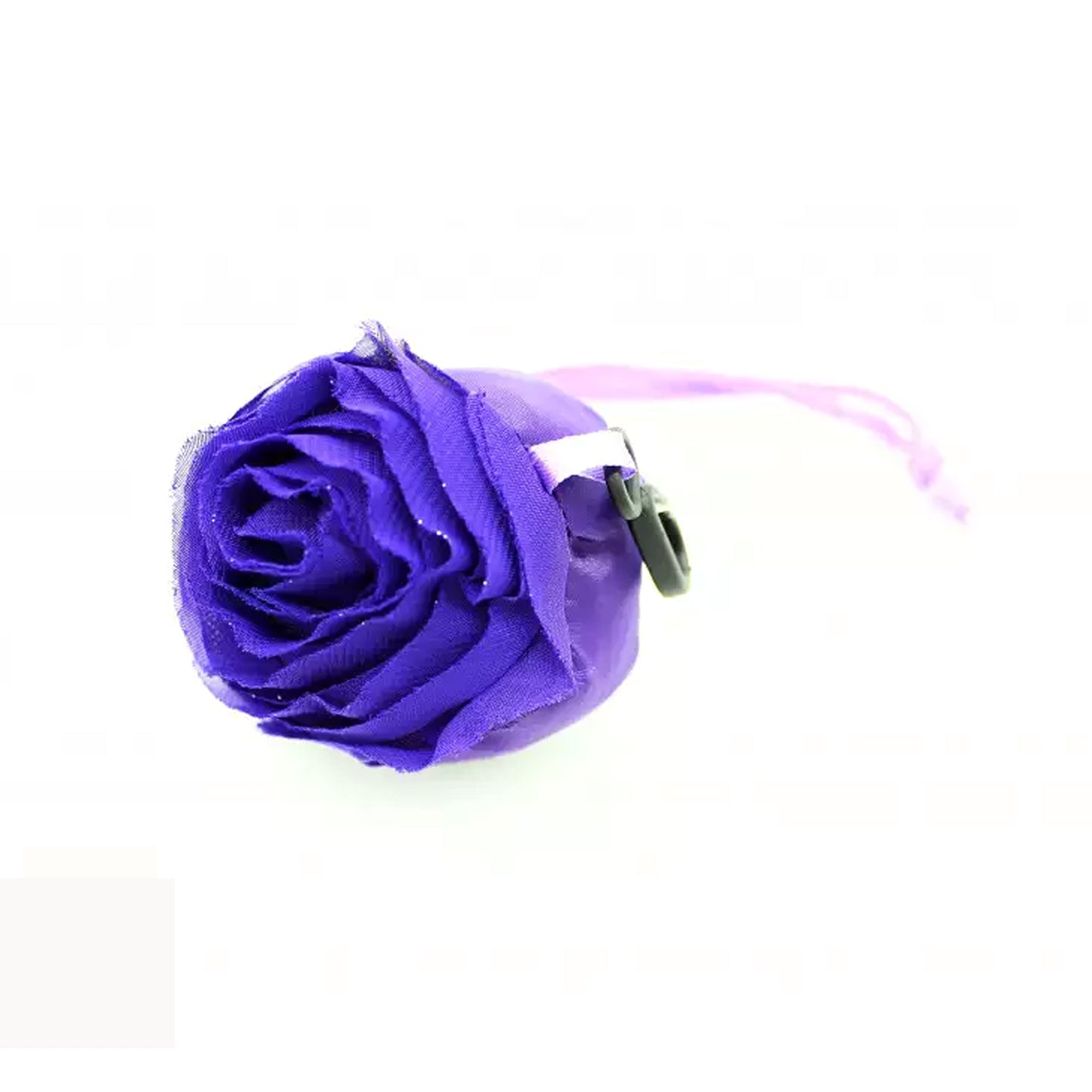 Foldable Bag Cute Rose Shape Cover Reusable Bag Naylon Bag Nylon Shopping Carry Bags Large Reusable Foldable Bag Eco Friendly Shopping Folds To Pocket Size Tote Grocery Shoulder Handbag Travel Bag (1pc) - Happy Price - Image 4