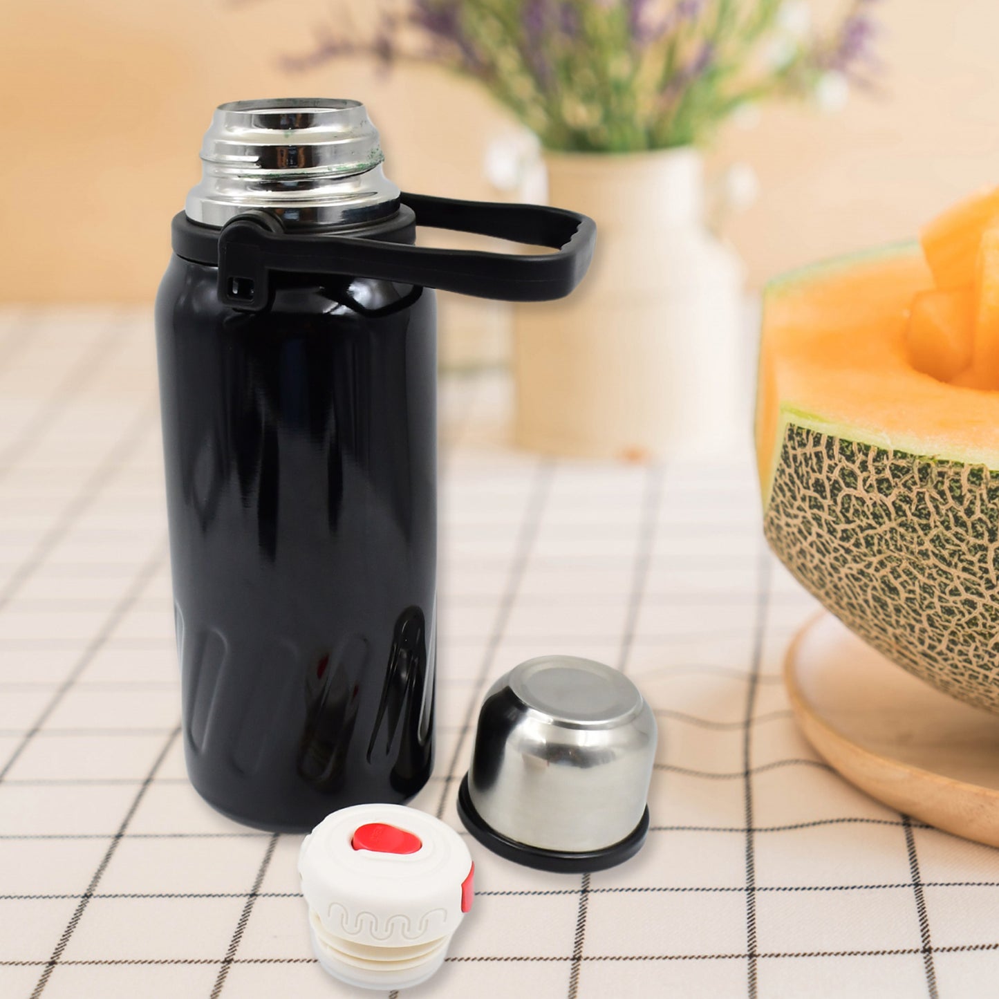 Stainless Steel Water Bottle Vacuum Insulated Cup  Bottle (1200 Ml) - Happy Price - Image 5