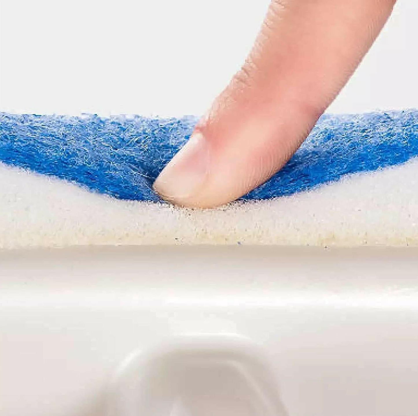 2 In 1 Glass Wiper Cleaning Brush Mirror Grout Tile Cleaner Washing Pot Brush Double-sided Glass Wipe Bathroom Wiper Window Glass Wiper - Happy Price - Image 6