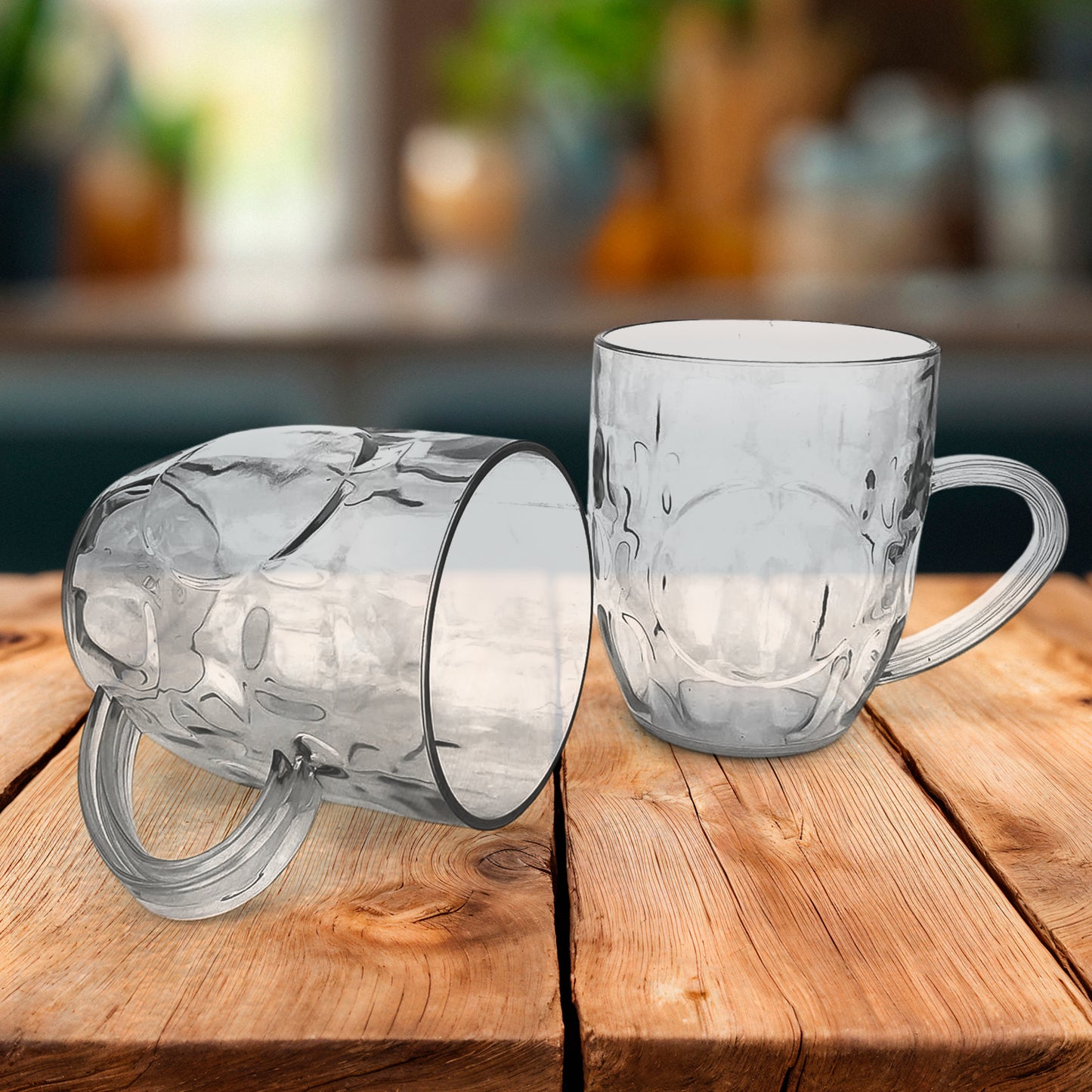 Apex Shake Mug Set  2 Pieces Durable Plastic Mugs (350ml) Approx - Happy Price - Image 7