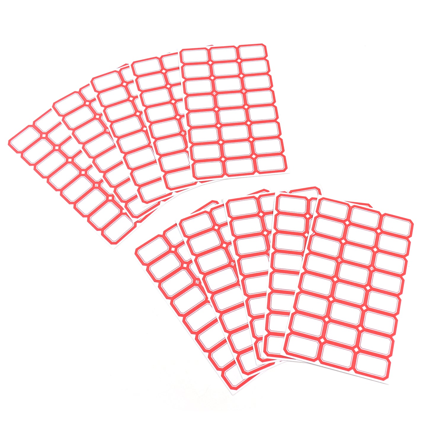 Multipurpose Blank Label Sticker Sheets Pack Of Sheets (10 Sheet Set) - Happy Price - Image 3