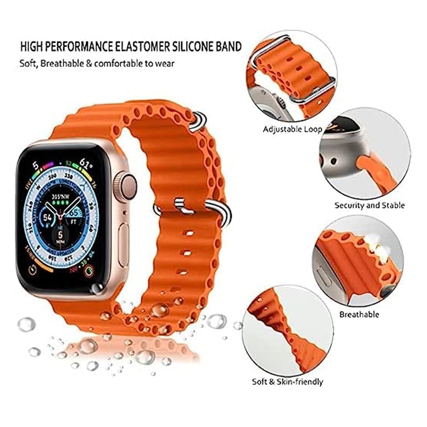 Ultra Seris T800 Smart Watch Men  Female Smartwatch Bluetooth Call Wireless Charge Fitness Bracelet Watch Large 49 Mm Screen Smart Watch - Happy Price - Image 5