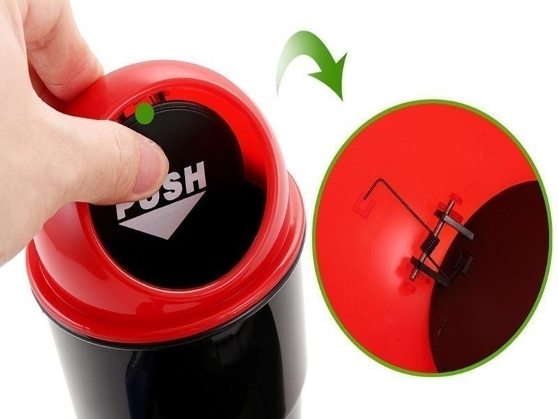 B Car Dustbin Widely Used In Many Kinds Of Places Like Offices Household Cars Hospitals Etc. For Storing Garbage And All Rough Stuffs. - Happy Price - Image 3