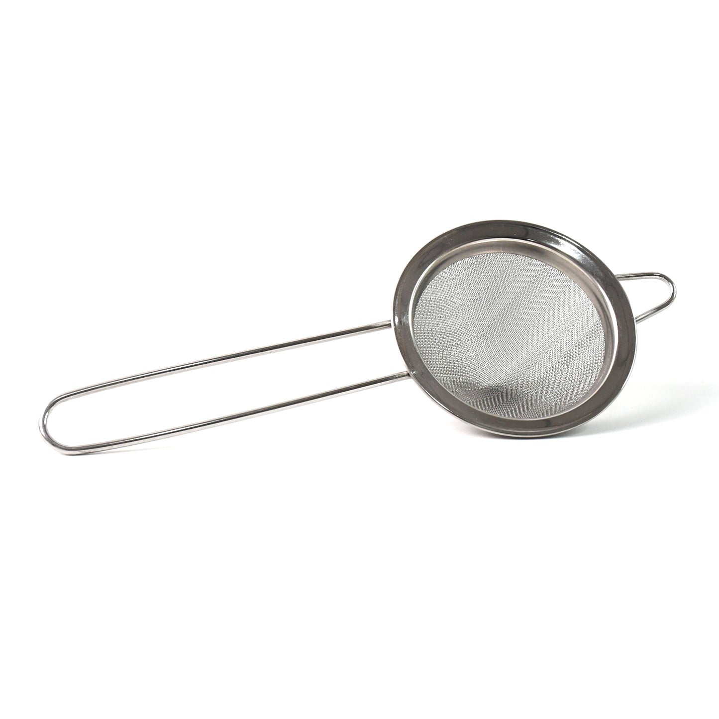 Supermom Slim Stainless Steel Kitchen Strainer - Fine Mesh Sieve for Tea, Coffee, Juices & Cooking (1 Pc) - Happy Price - Image 2