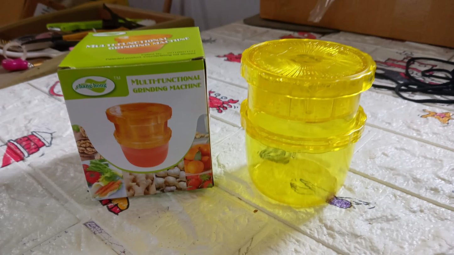 Multi-function Grinding Machine 2 In 1 Portable Manual Citrus Juicer For Grind Ginger And Garlic Slurry Fruit Squeezer Squeeze Soy-bean Milk Vegetable Salad. Juice Cup Child Healthy Life Potable Juicer Machine - Happy Price - Image 6