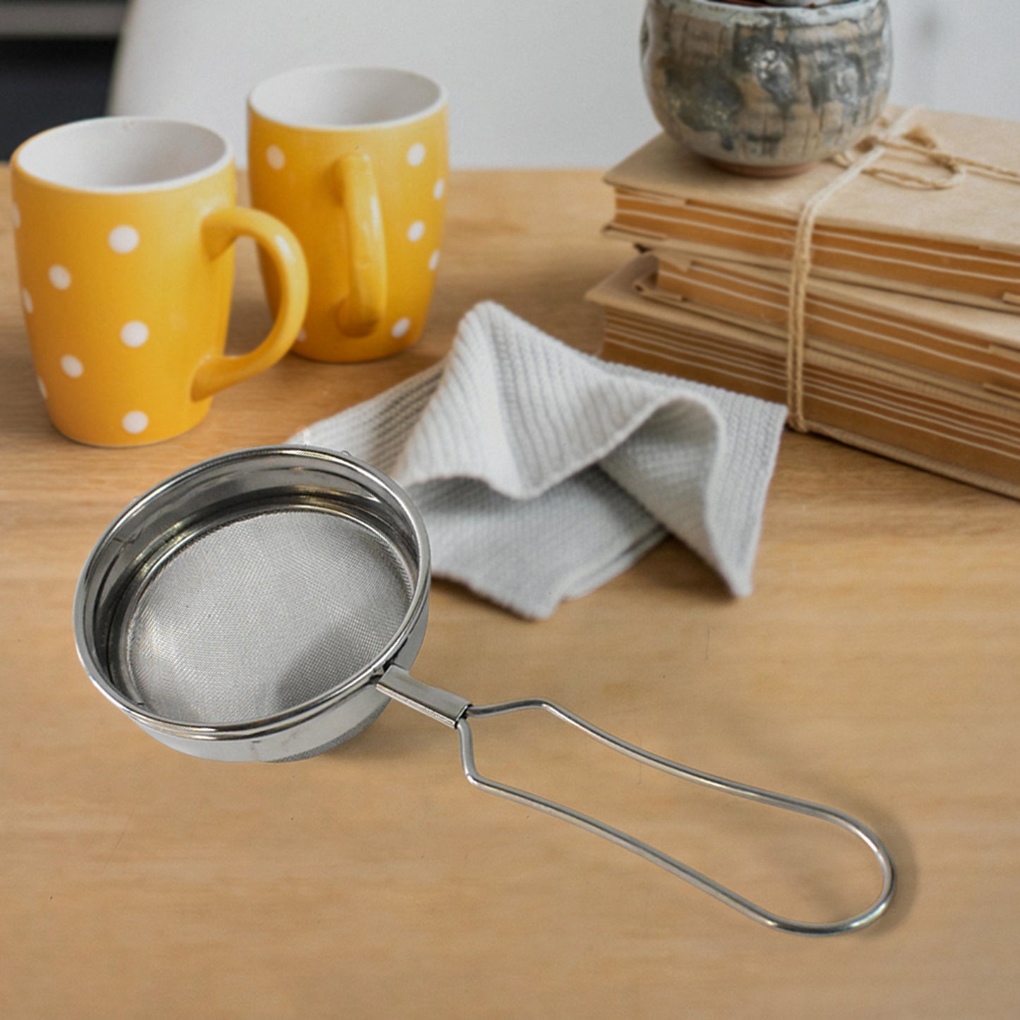 Apex Morning Stainless Steel Tea And Coffee Strainer - Happy Price - Image 5