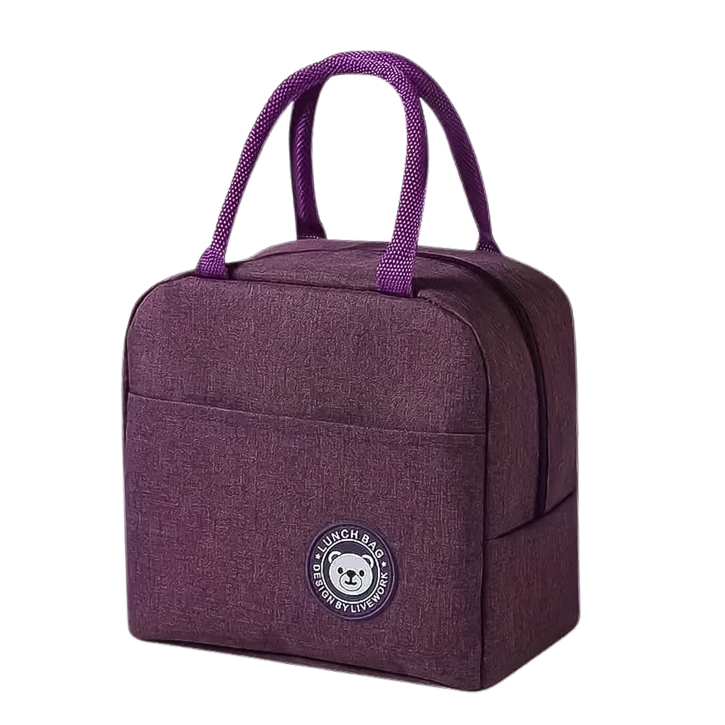 Lunch Box Bag For Women Men Insulated Lunch Bag With Zipper (1 Pc) - Happy Price - Image 4