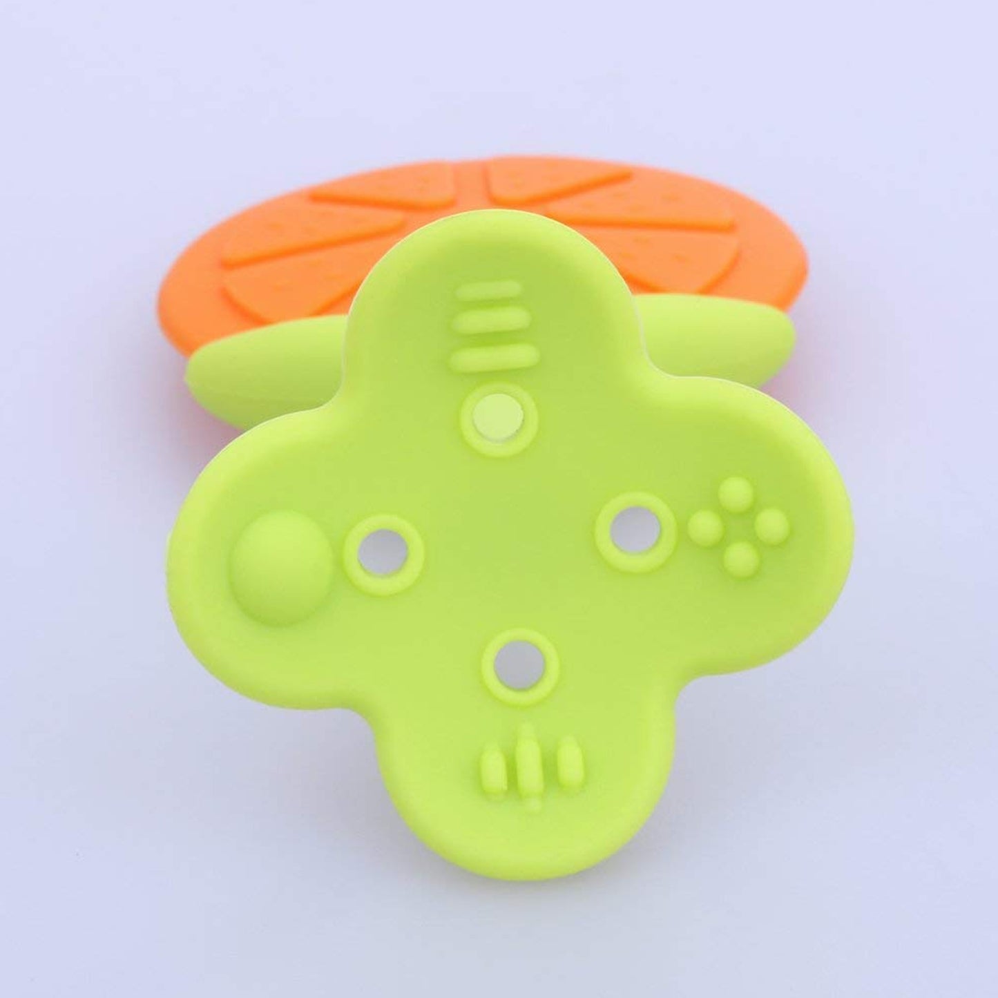 Silicone Fruit Shape Teether Toy Food Grade Silicon Teether Use For Baby  Toddlers  Infants  Children - Happy Price - Image 4