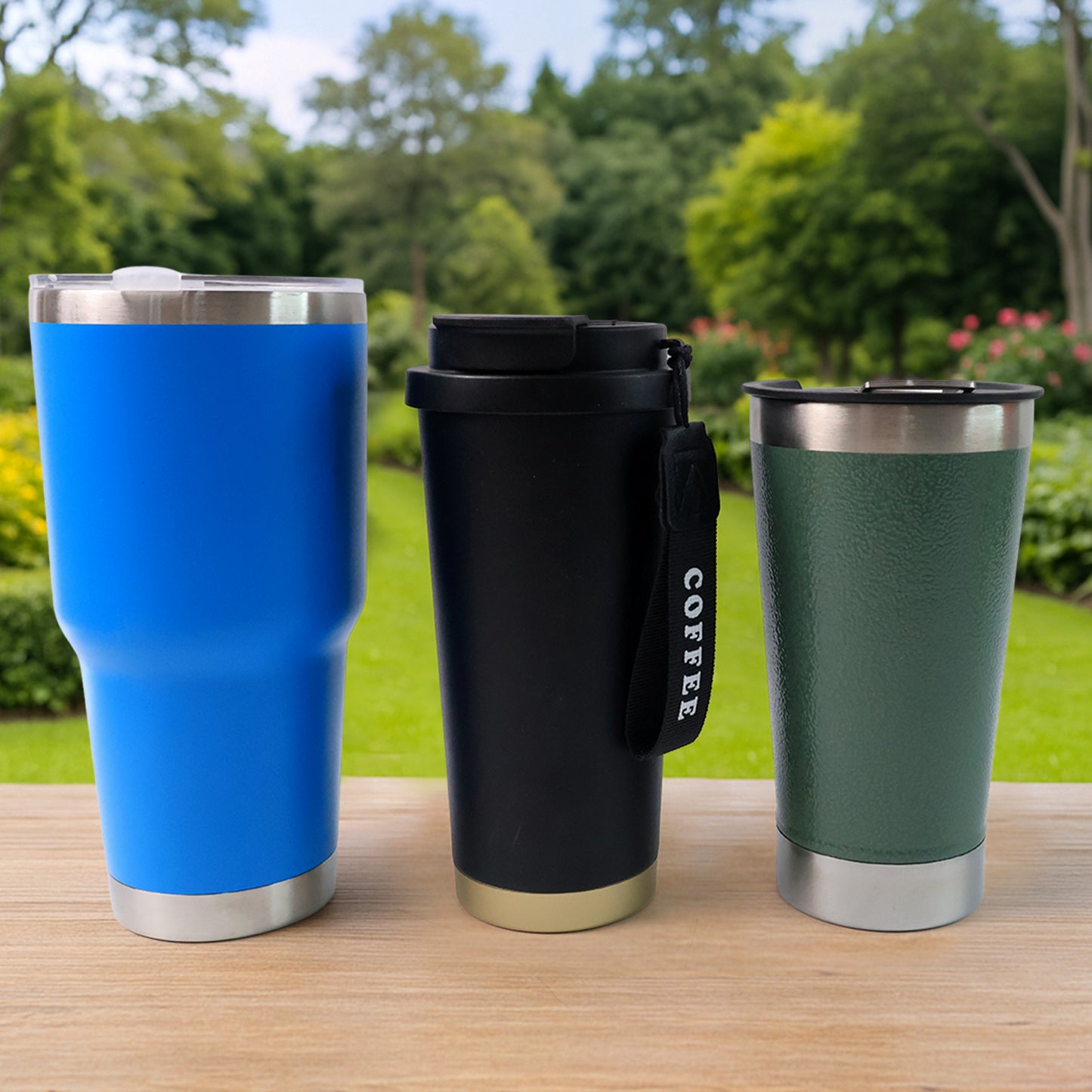 Assorted Travel Tumbler Cup - 1 Pc Mixed Design