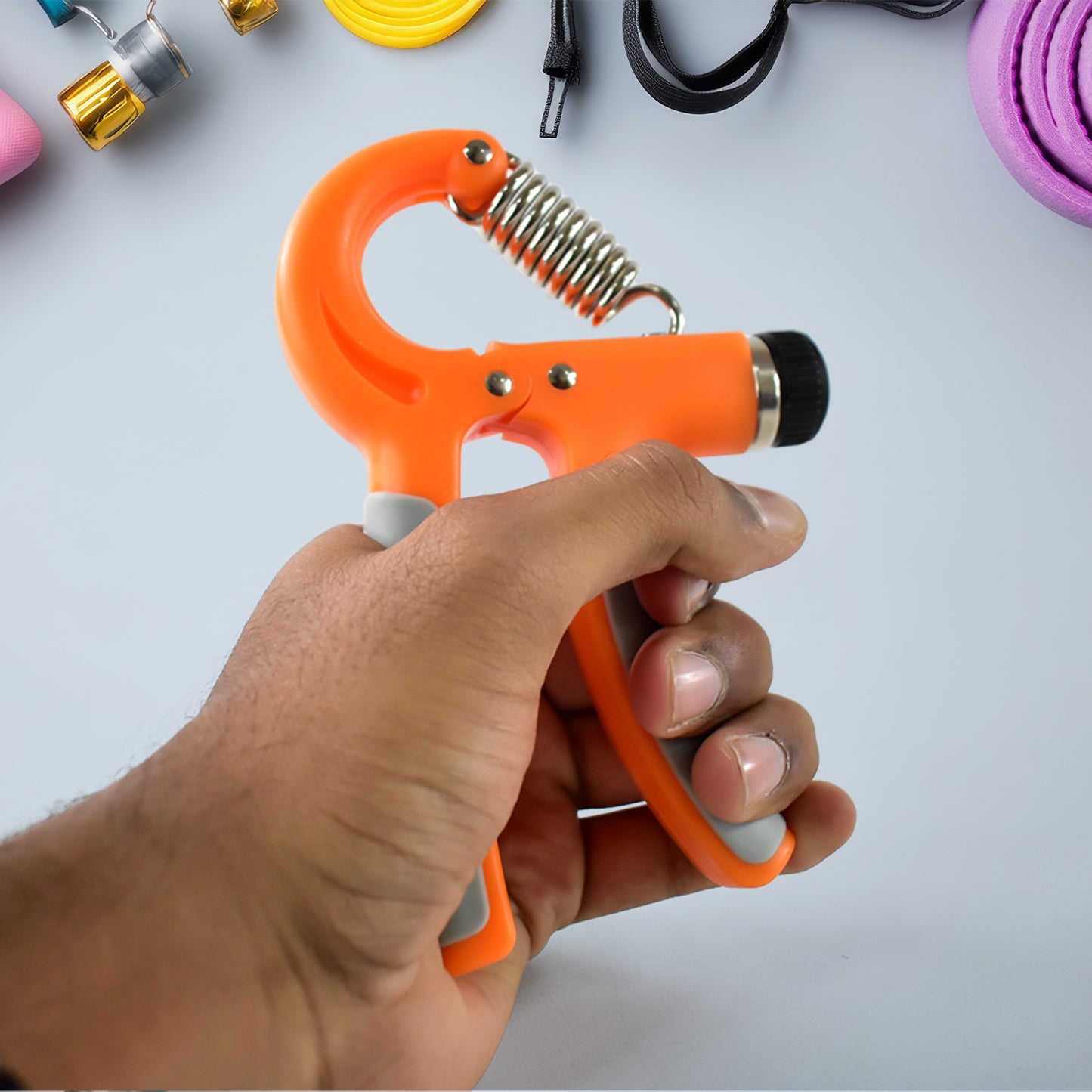 Adjustable Hand Grip Strengthener  5kg To 60kg Resistance (1 Pc) - Happy Price - Image 6