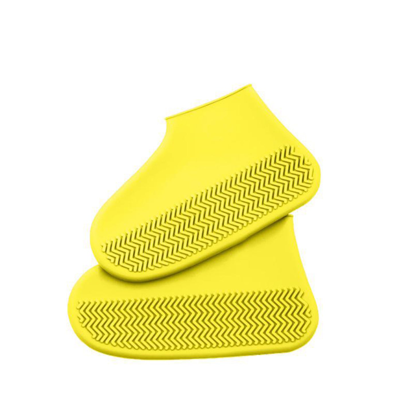 Shoe Cover (Small Size) For Rain Reusable Antiskid Waterproof Boot Cover Shoe Protector For Bike Silicone (1 Pair) - Happy Price - Image 7