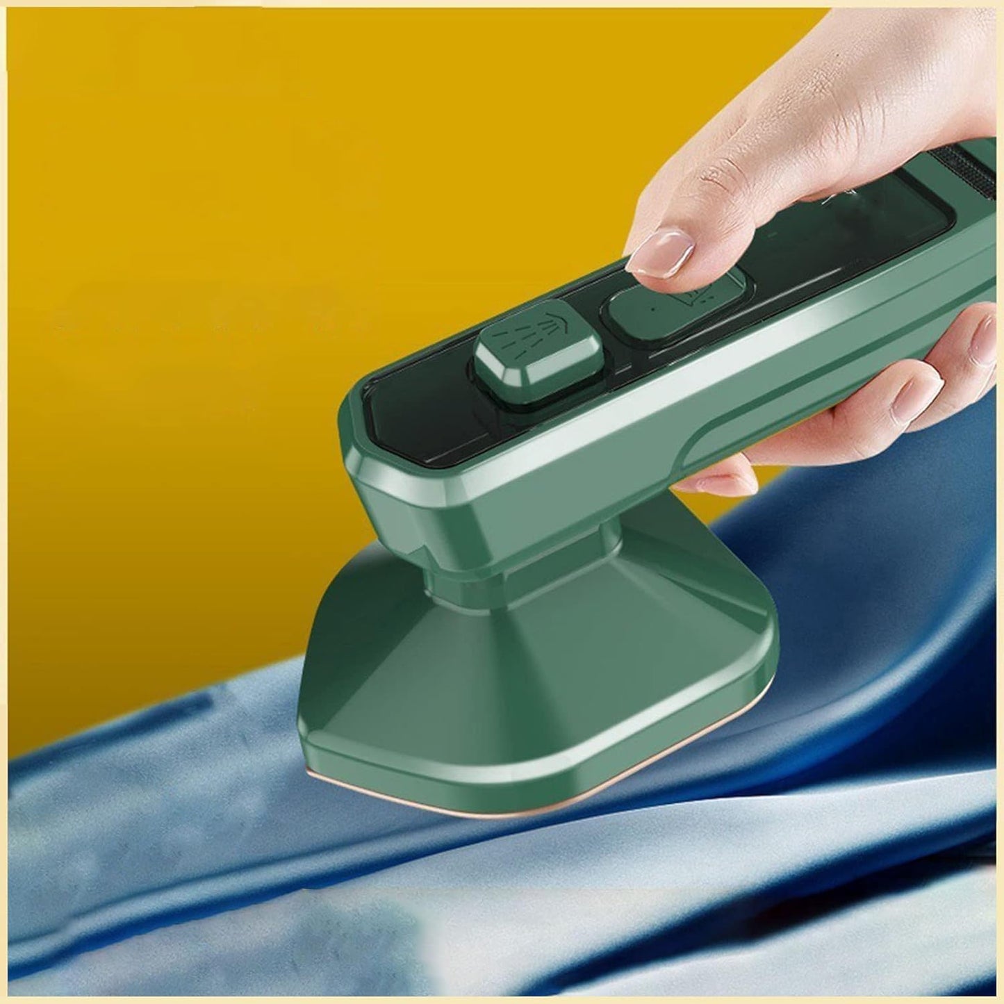 Mini Steam Iron Handheld Garment Steamer For Clothes - Portable Travel Household Ironing Machine Fast Heat Up Powerful Steam Compact Design For Travel And Home Quilting Sewing Iron Useful Gifts For Family Members Friends Birthday (1 Pc) - Happy Price - Image 5
