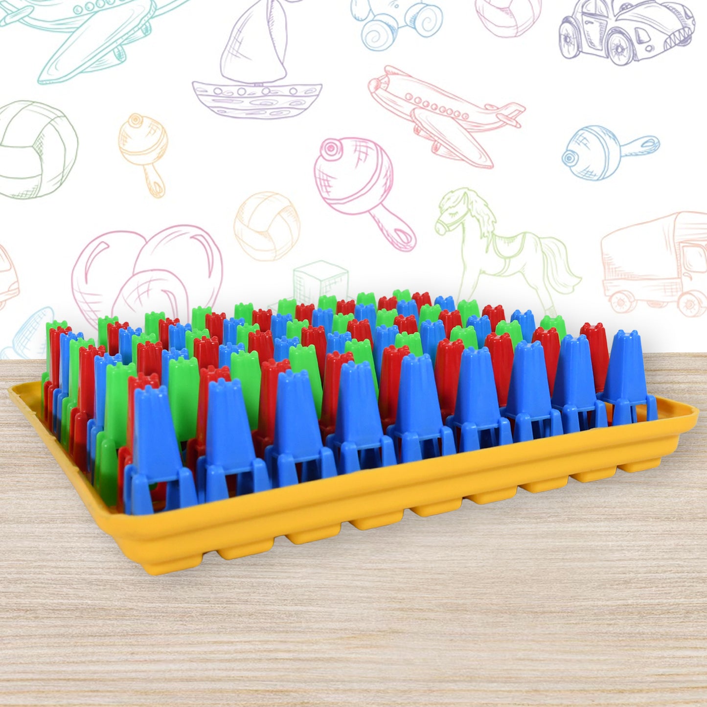 Plastic Color Crush Game Board A Puzzle Game Challenges Educational Board Games Game For Kids  Adults Birthdaygift(1 Set) - Happy Price - Image 2
