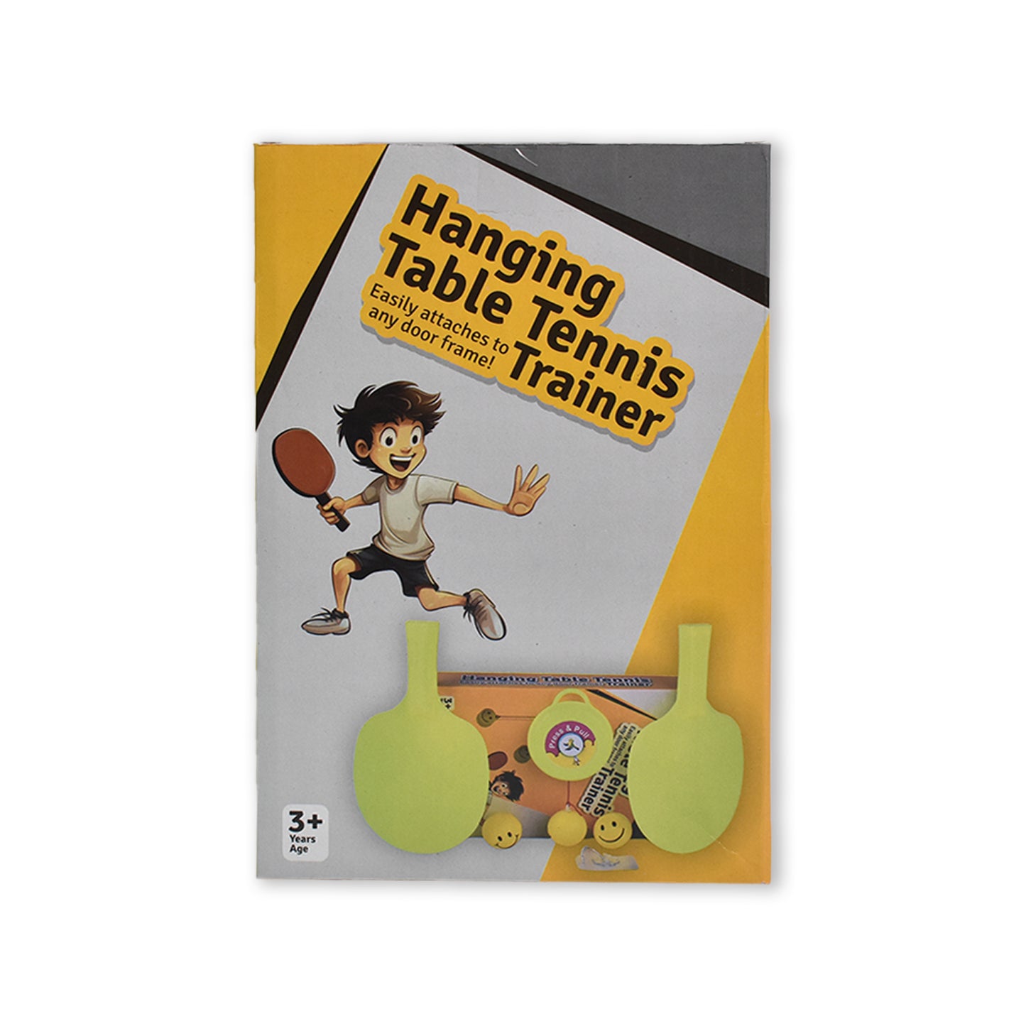 Hanging Table Tennis Trainer Set With Three Ball (1 Set) - Happy Price - Image 5