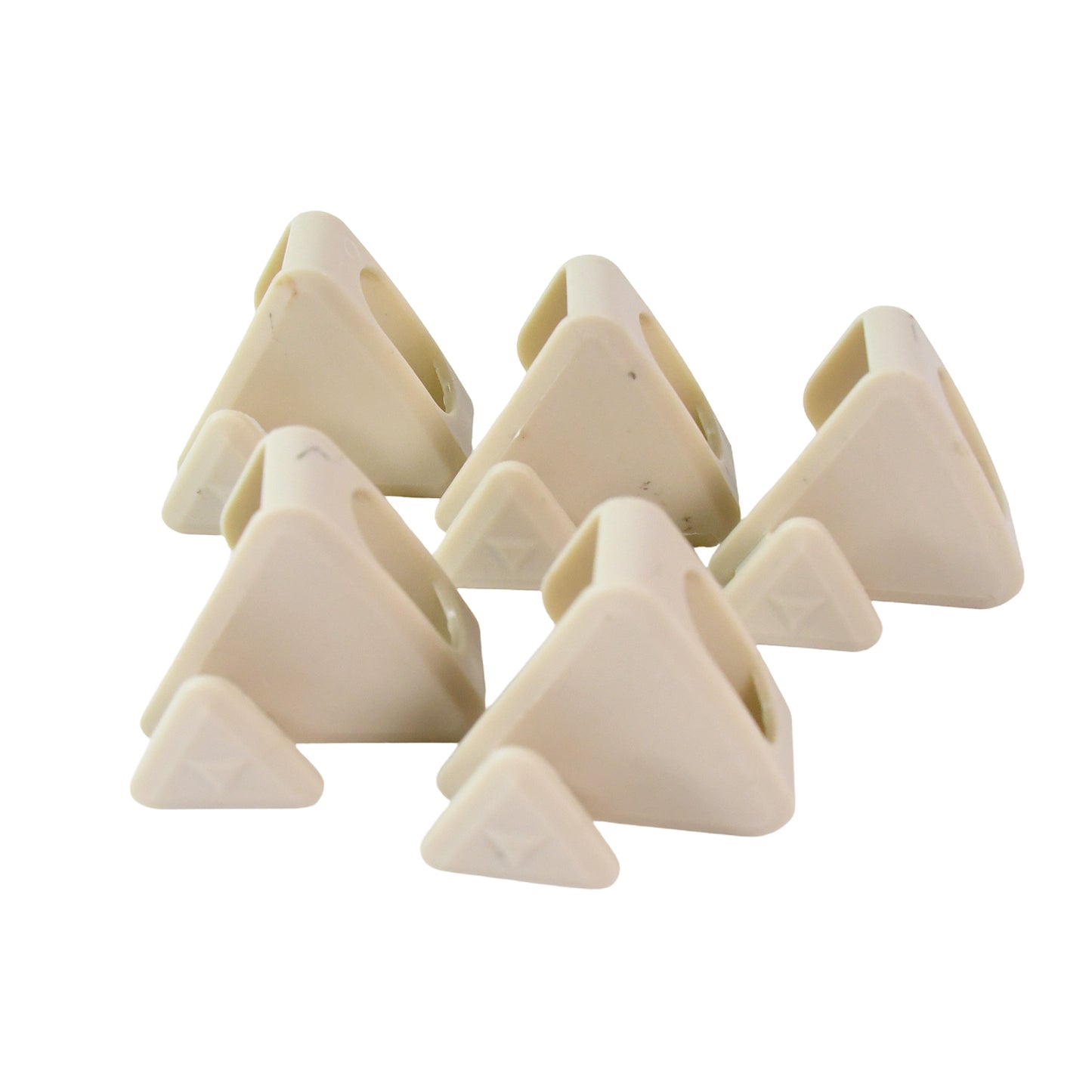 Multi-functional Plastic Triangle Hanger Connector Hooks 5 Pcs Set - Happy Price - Image 4
