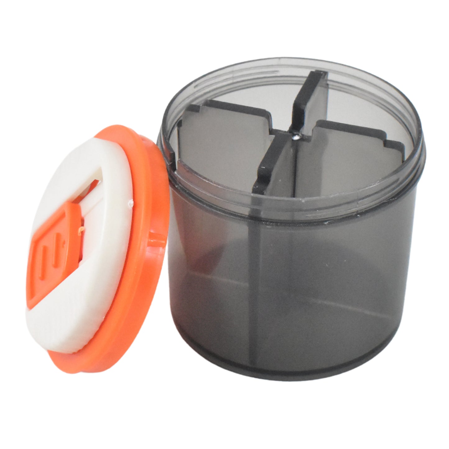 Plastic 4 Section Pill Box Organizer (1 Pc  Mix Color) - Happy Price - Image 4