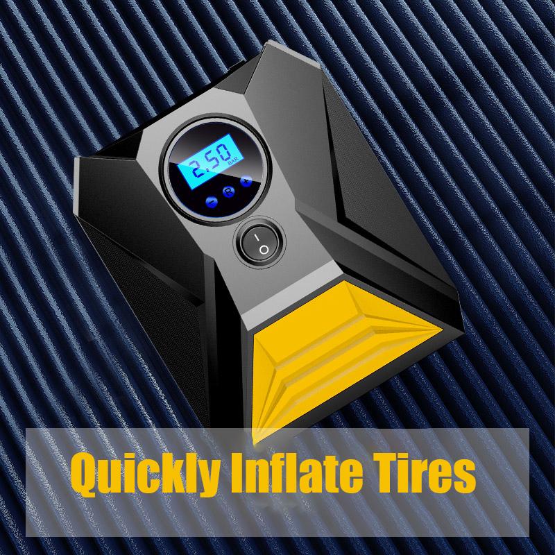 Digital Car Tyre Inflator Portable Air Compressor Pump - Happy Price - Image 6