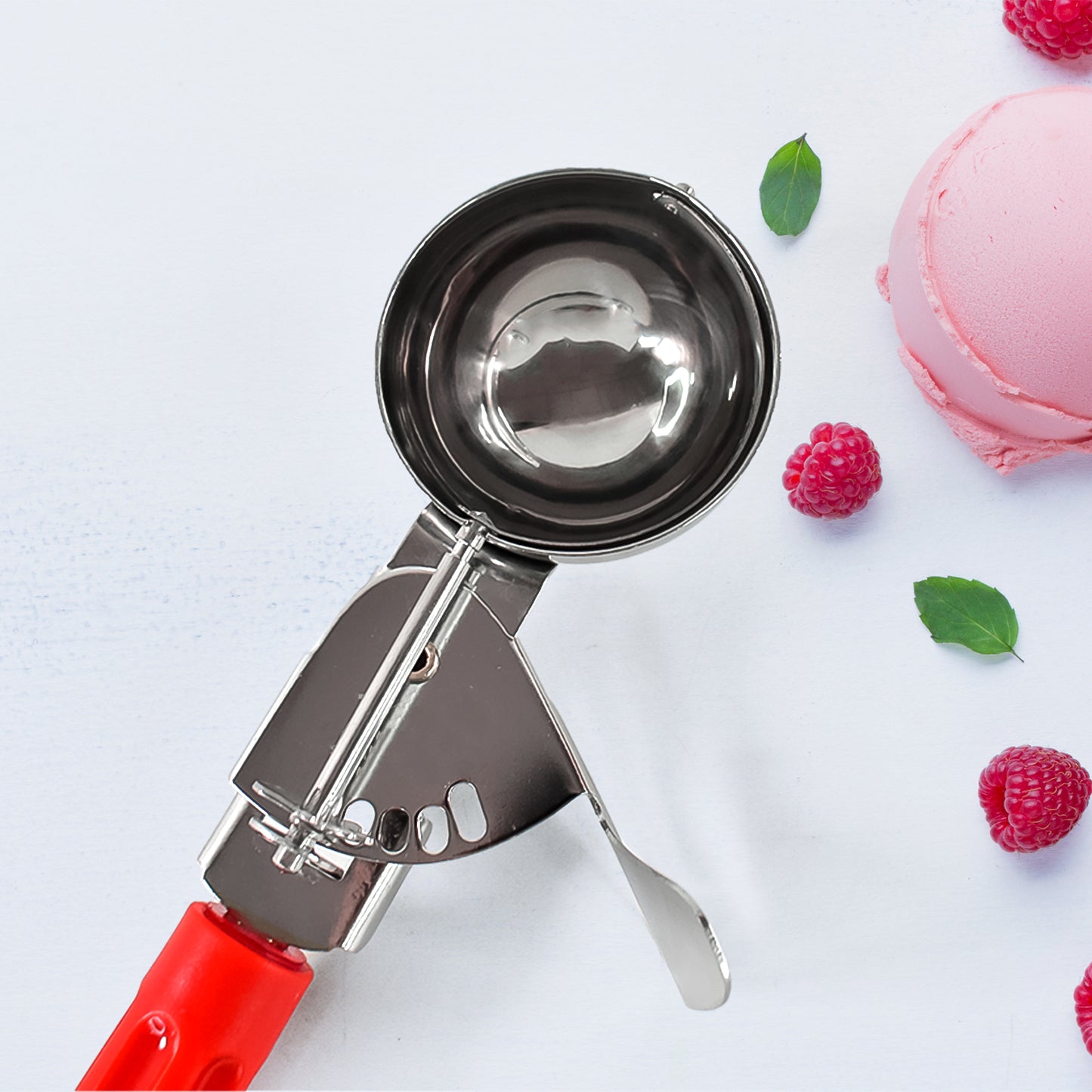 Apex Ice Cream Scoop  70 Ml Stainless Steel Head With Ergonomic Handle (1 Pc) - Happy Price - Image 6