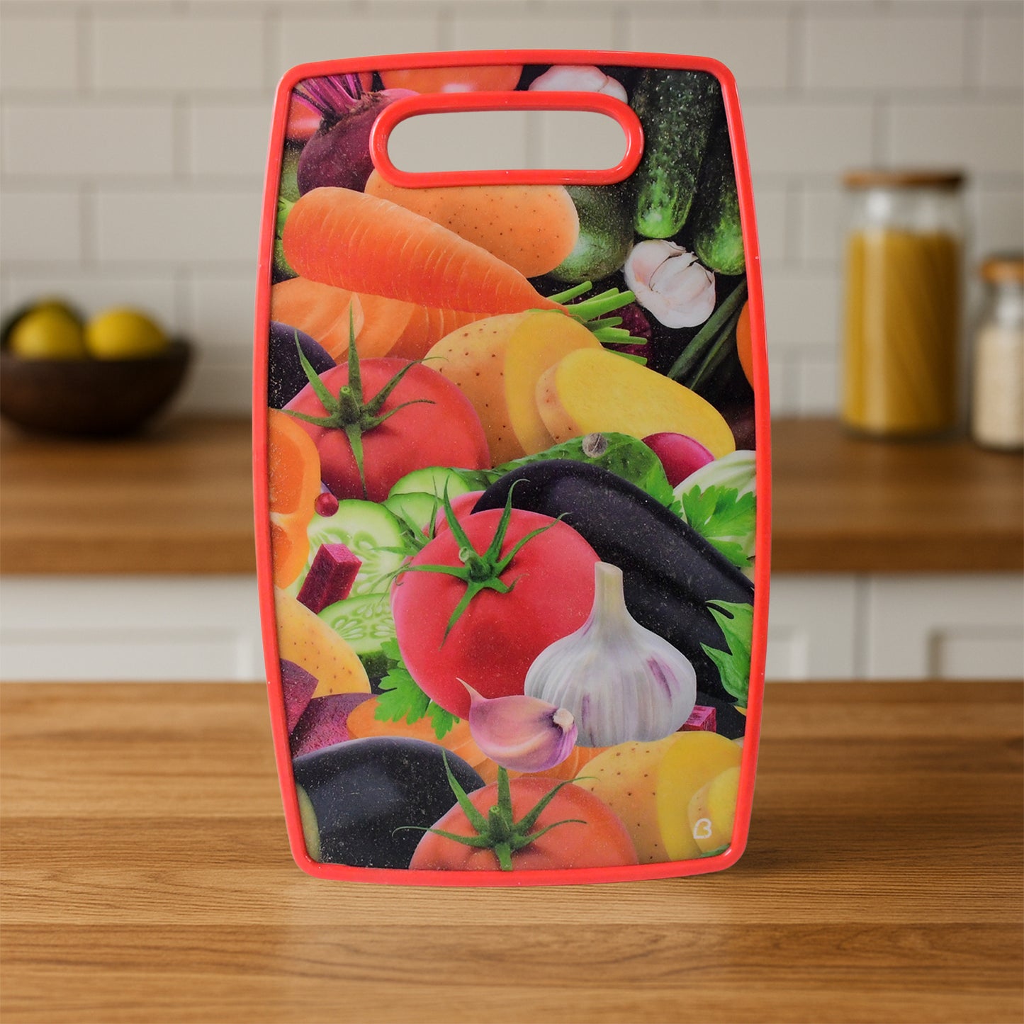 Durable Multipurpose Chopping Board with Handle - 36x22 cm Kitchen Prep Surface (1 Pc) - Happy Price - Image 6