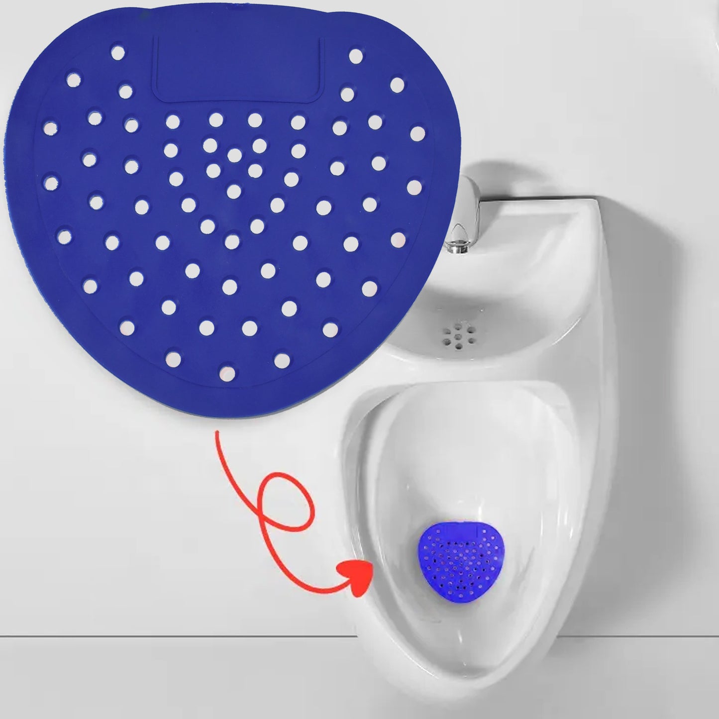 Urinal Screen Deodorizer Scented Urinal Screen Lasting Fragrance Silicone Clean Descaling - Happy Price - Image 3