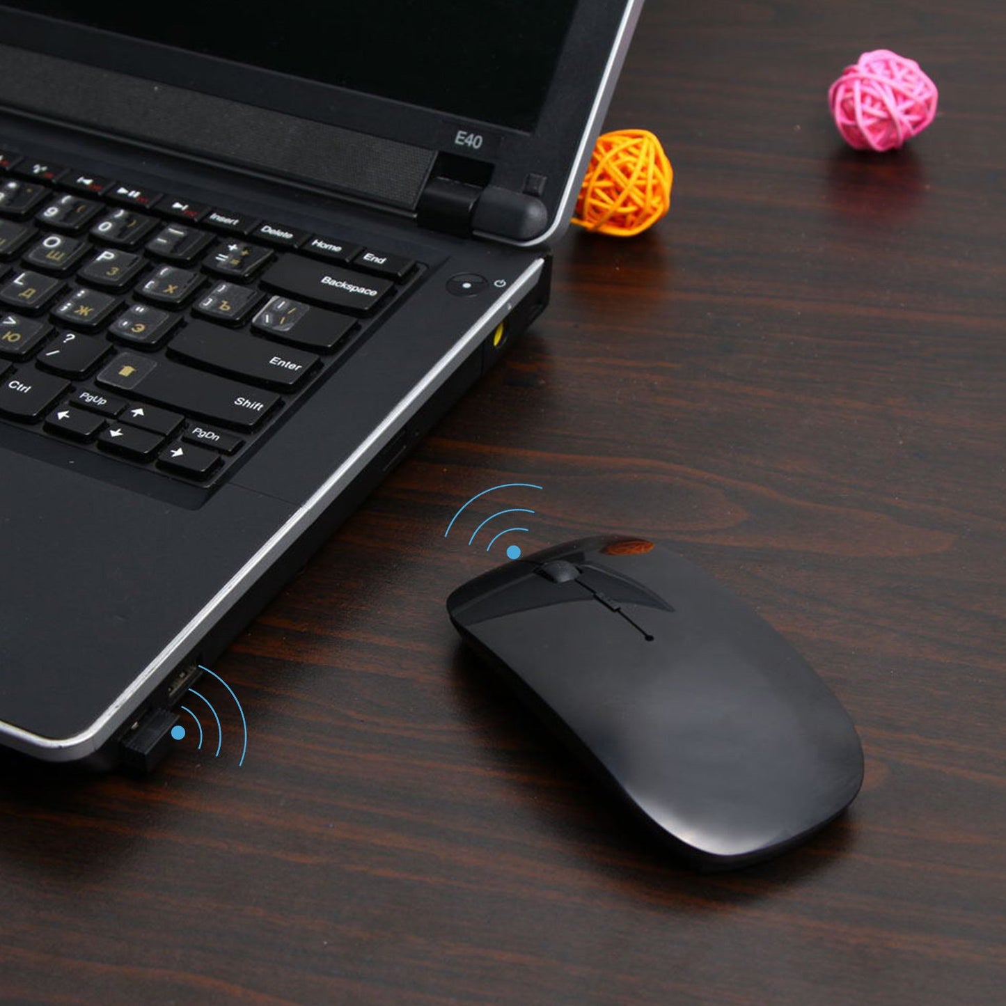 Wireless Mouse For Laptoppcmacipad Procomputer - Happy Price - Image 2