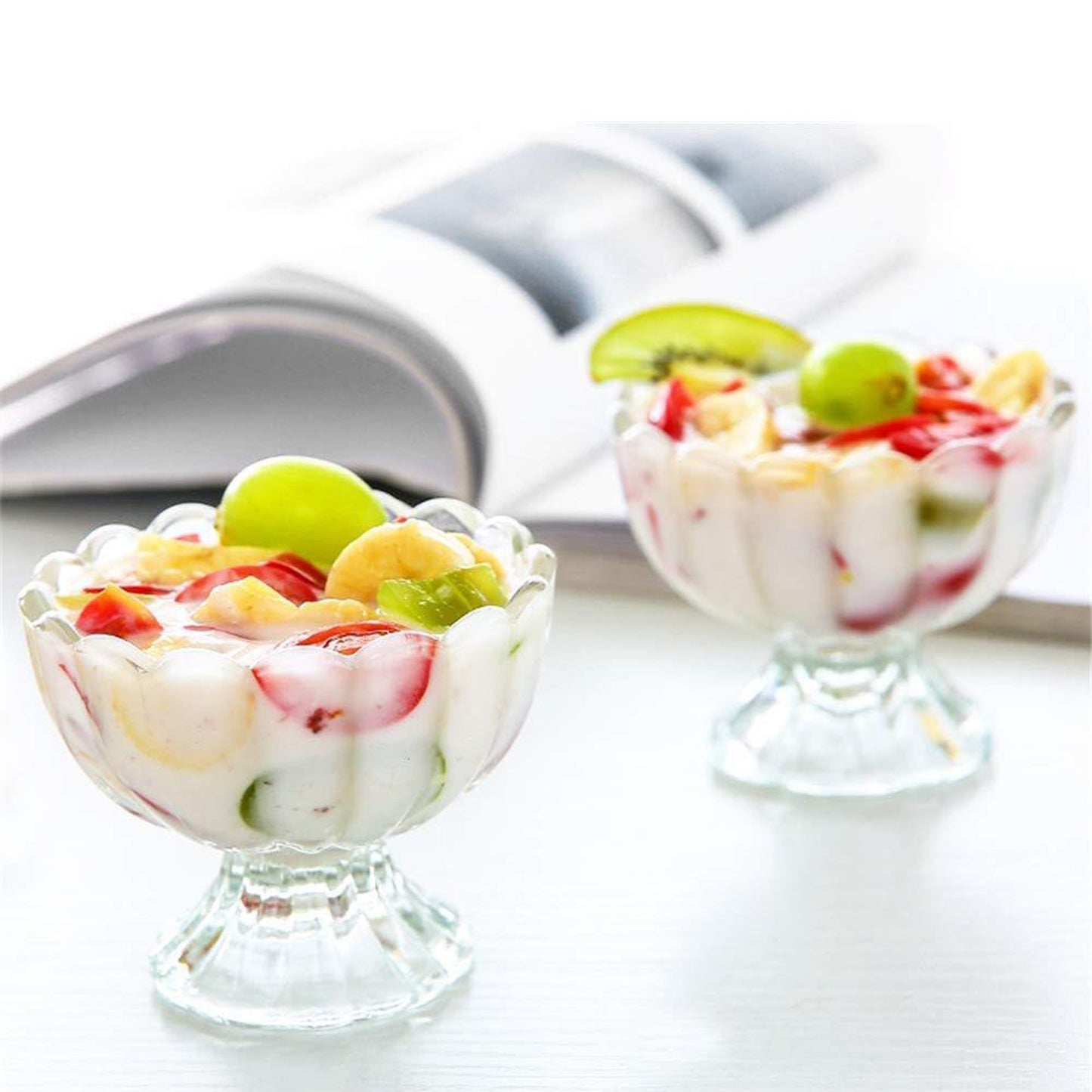 0091c Serving Dessert Bowl Ice Cream Salad Fruit Bowl - 6pcs Serving Dessert Bowl Ice Cream Salad Fruit Bowl - 6pcs - Happy Price - Image 5