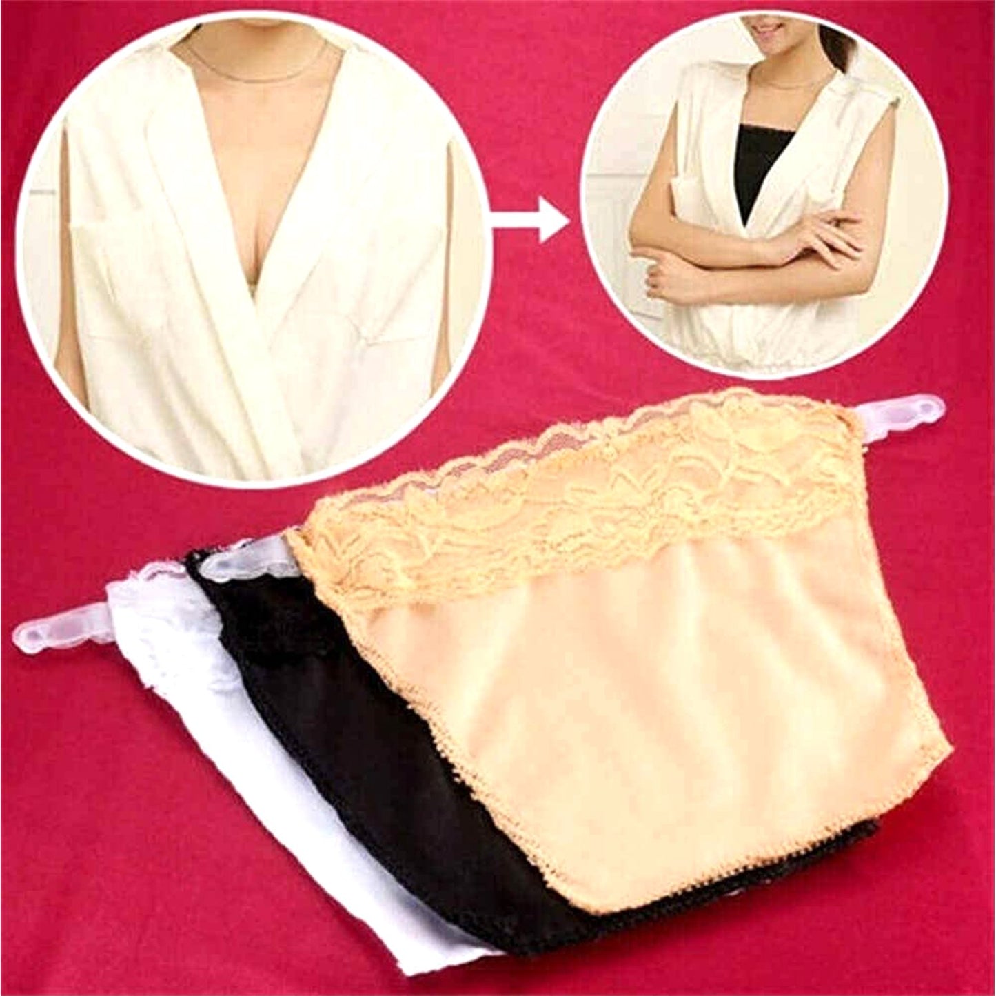 Womens Cotton Secret Cami - Happy Price - Image 3
