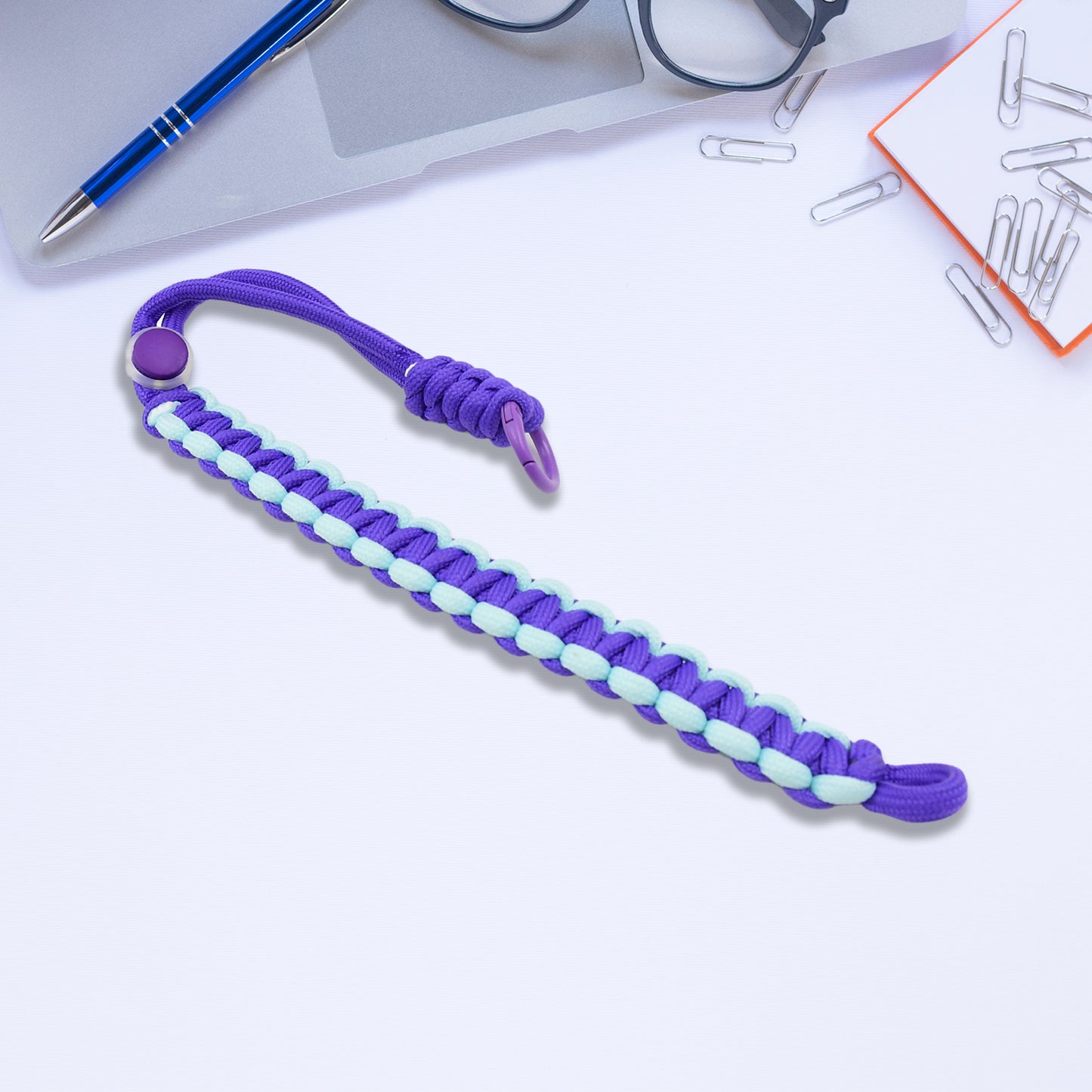 Multipurpose Adjustable Hand Wrist Strap Lanyardwith Cellphone Phone Strap (1 Pc  15 Inch  Multicolor) - Happy Price - Image 3