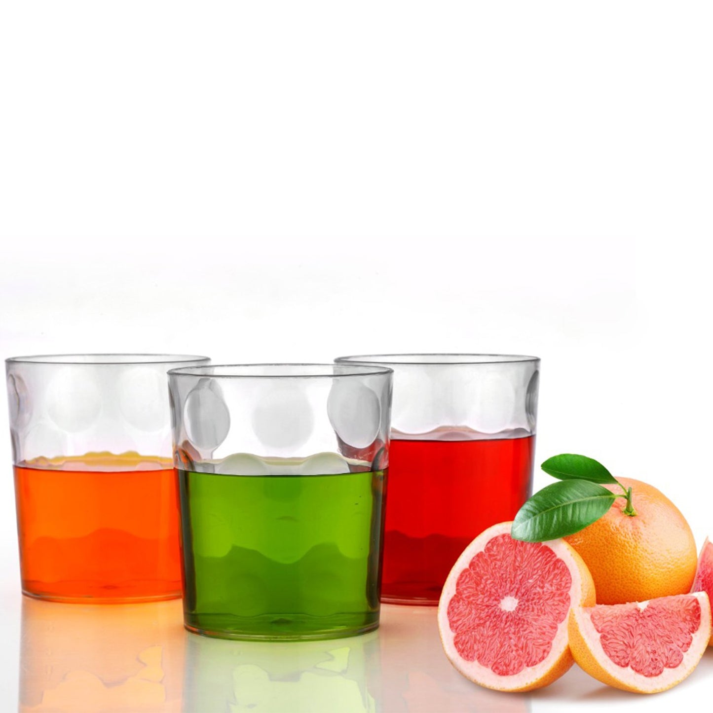 Multi Purpose Unbreakable Drinking Glass (Set Of 6 Pieces) (300ml) - Happy Price - Image 3