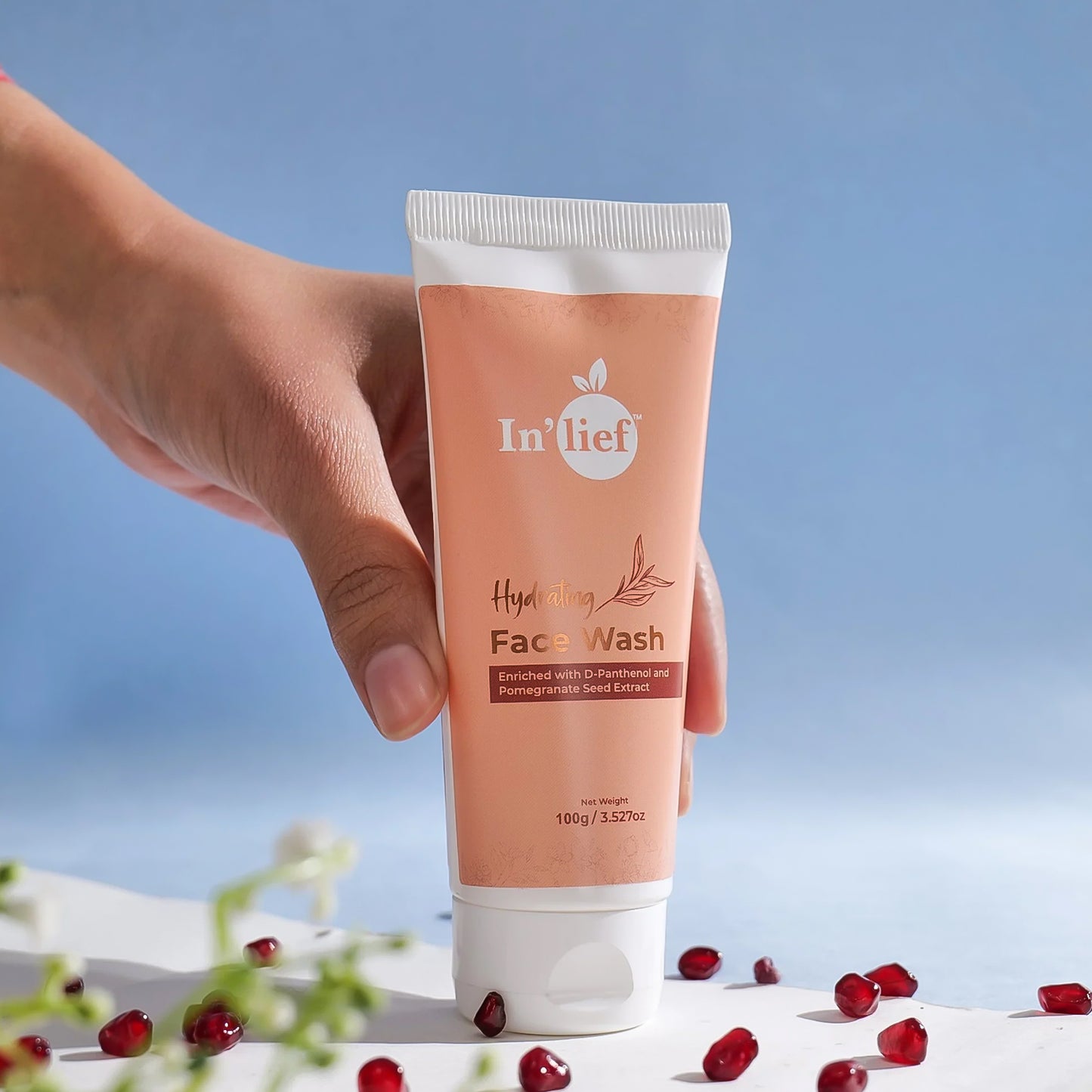 Inlief Deep Hydrating  Refreshing Face Wash (1 Pc  100 Gm) - Happy Price - Image 5