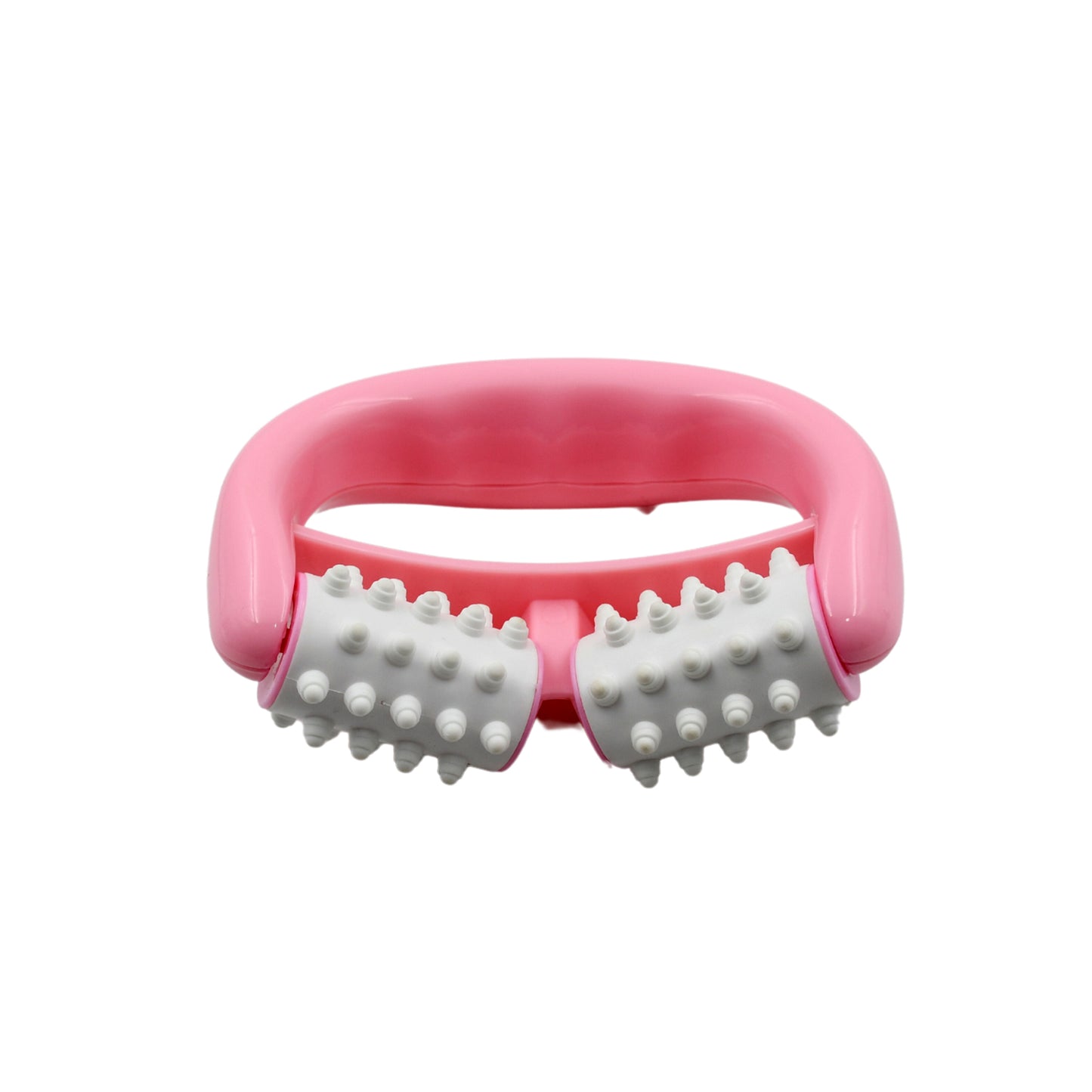 Manual Round Handle Plastic 2 Rollers Massage Roller Cellulite Roller For Legs Arms Back Muscle Pain Relief And Muscle Relaxation - Happy Price - Image 4