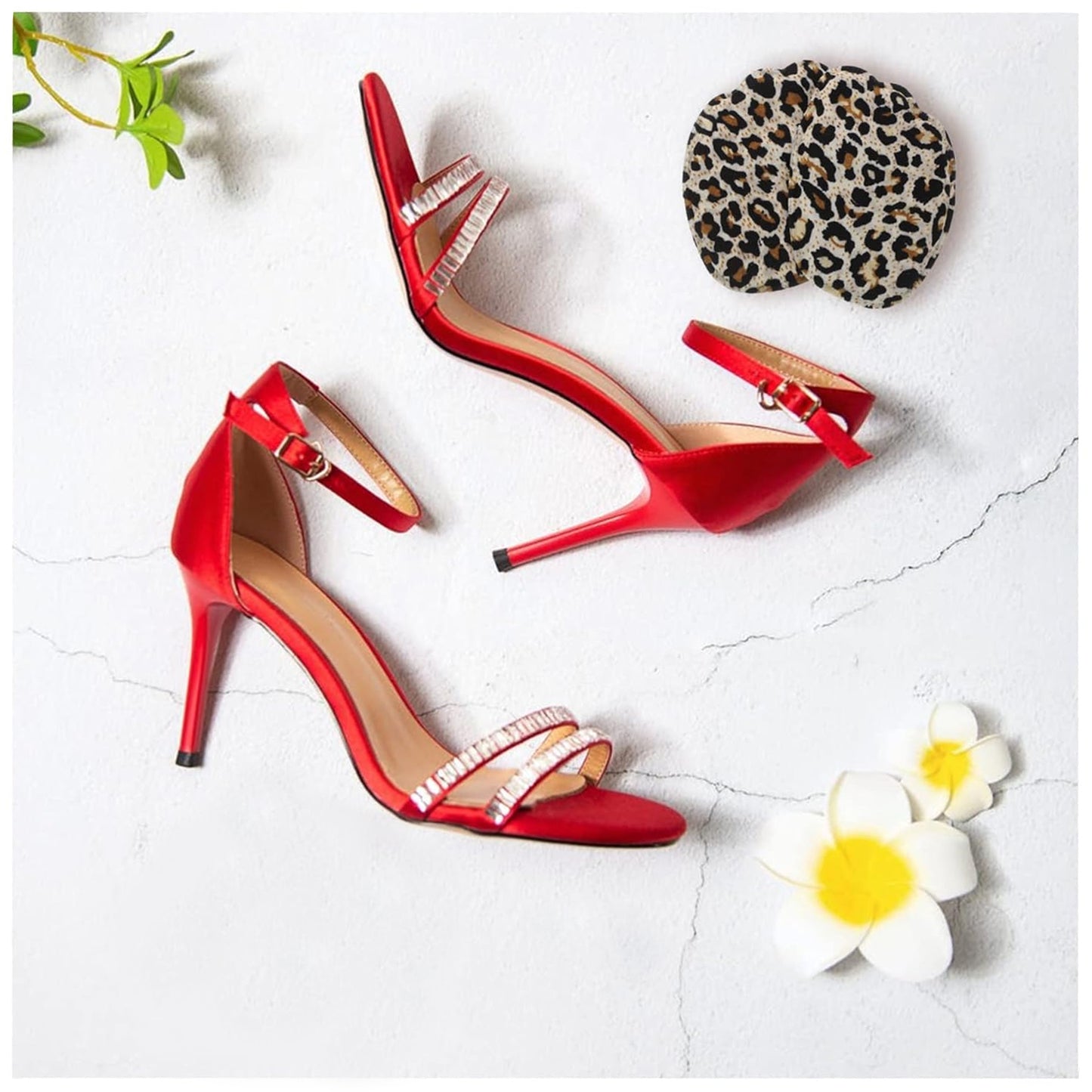 High Shoe Heel Cushion Inserts Non Slip Prevent Calluses Insole Pads (1 Pair  Mix Design) - Happy Price - Image 2