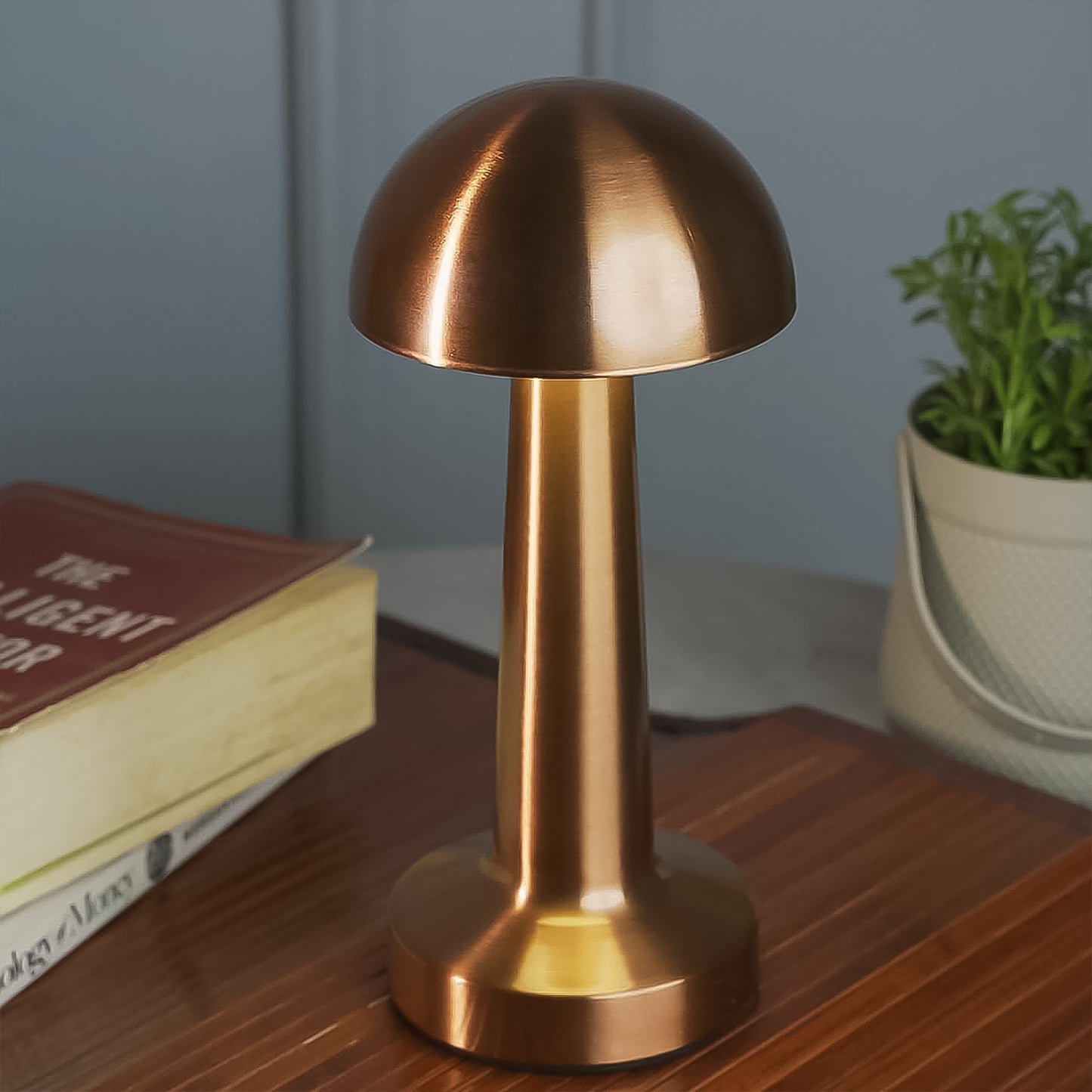 Led Lamp With Touch Control  Decorative Desk Lamp Portable Metal Led Table Lamp - Happy Price - Image 4