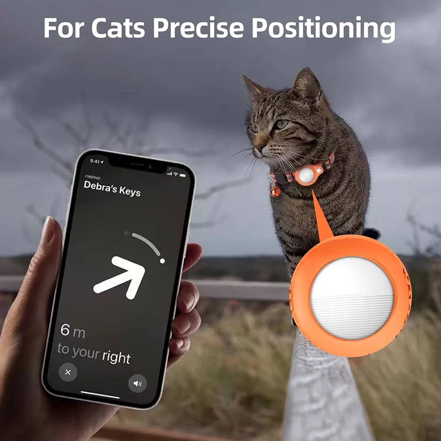 Finder Compatible With Find My App Global Tracking Gps Tracker With Sound Alarm - Happy Price - Image 7