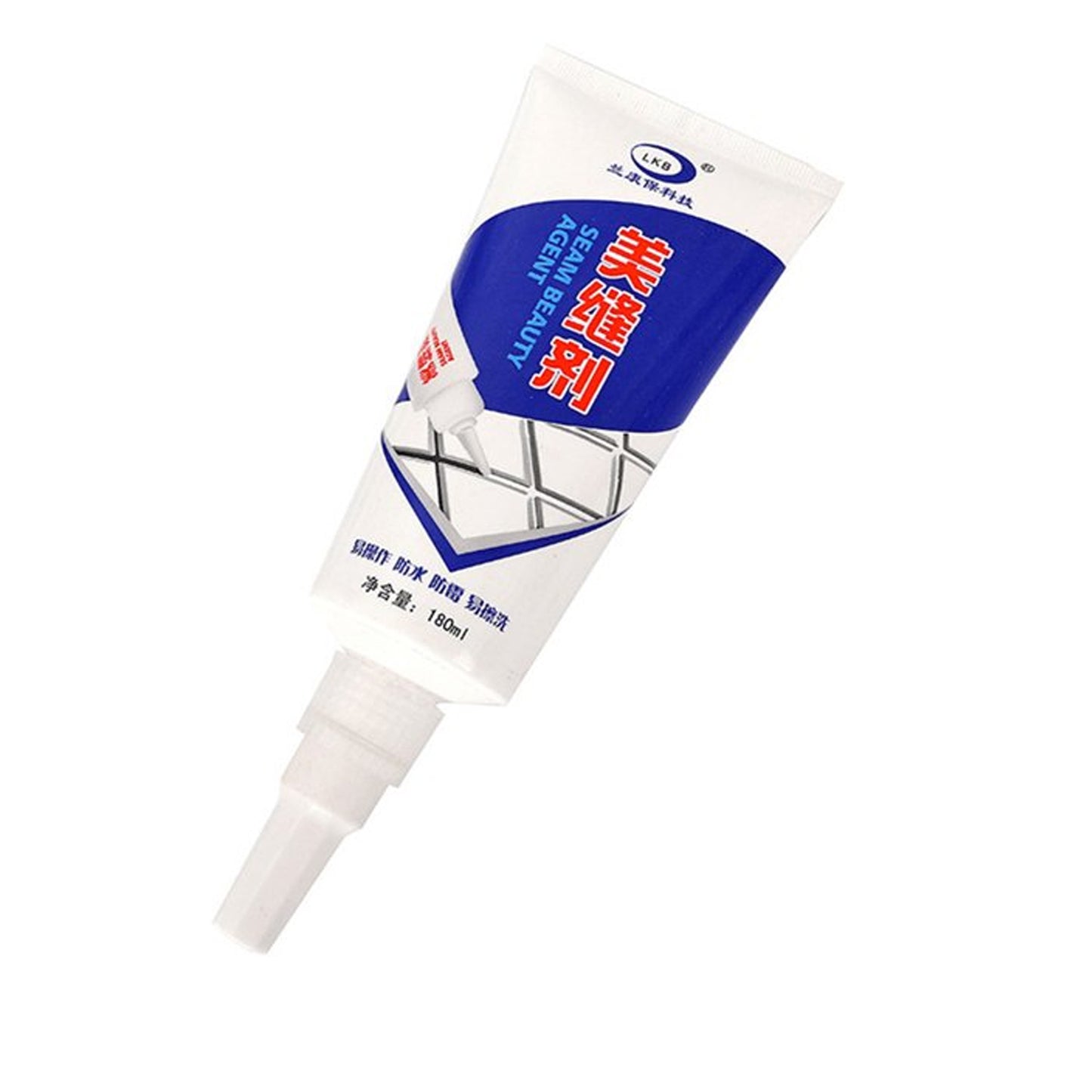 Waterproof Tile Gap  Crack  Grout Filler Water-resistant Silicone Sealant For Diy Home Sink Gaps  Tiles Gaps  Grouts Repair Filler Tube For Home Office Bathroom Toilets Kitchen (180 Ml) - Happy Price - Image 4