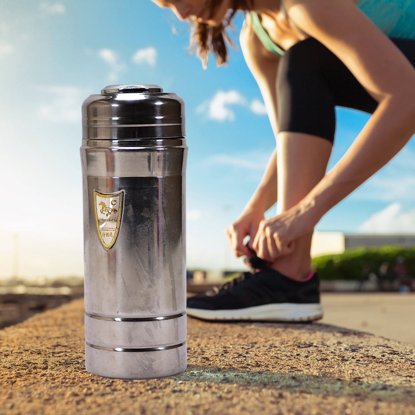 Stainless Steel Hydra Vacuum Insulated Flask Water Bottle - Happy Price - Image 3