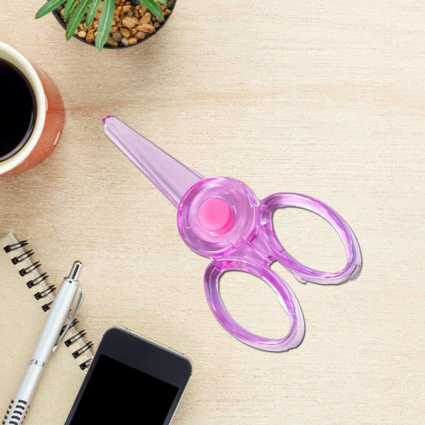 Plastic Child-safe Scissor (1 Pc  Mix Color) - Happy Price - Image 6